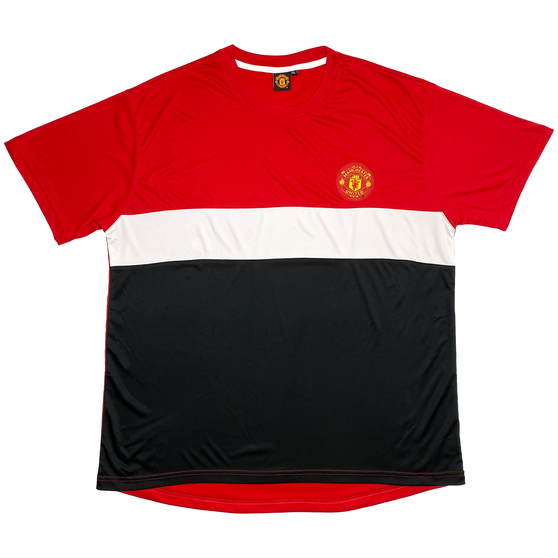 Manchester United Striped T-Shirt | XXL