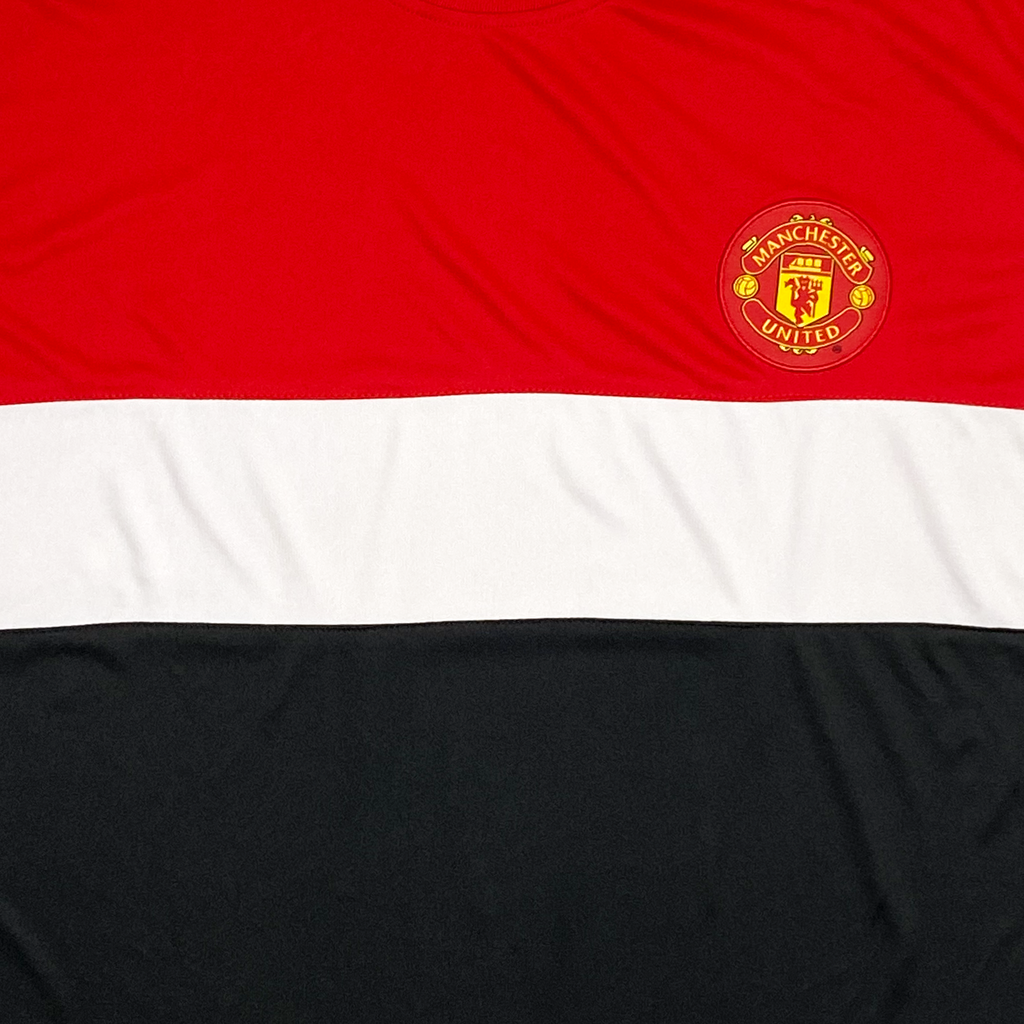 Manchester United Striped T-Shirt | XXL