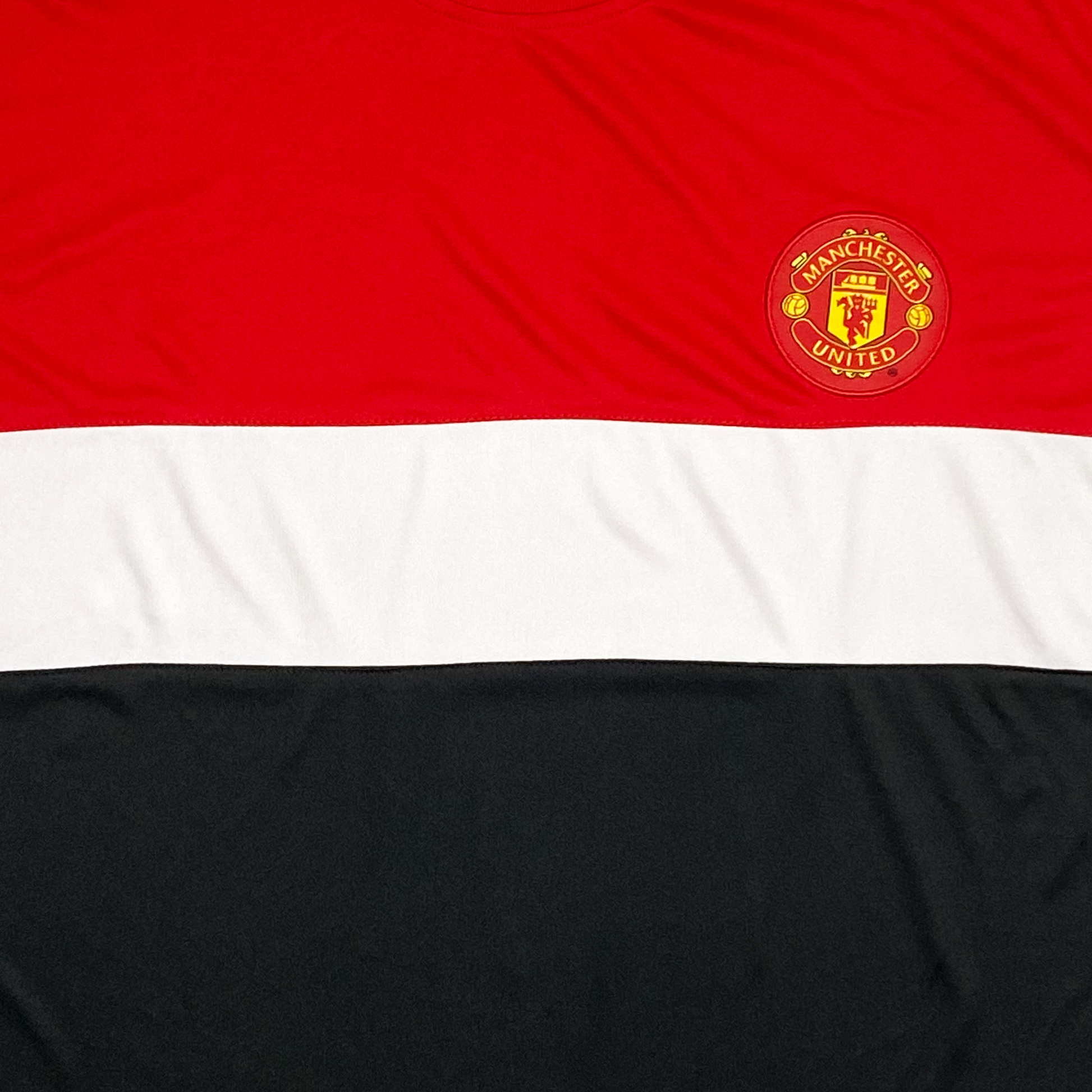 Manchester United Striped T-Shirt | XXL