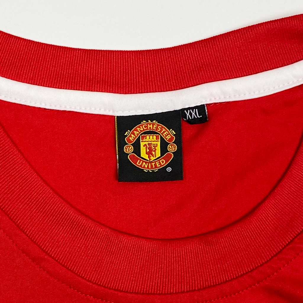 Manchester United Striped T-Shirt | XXL