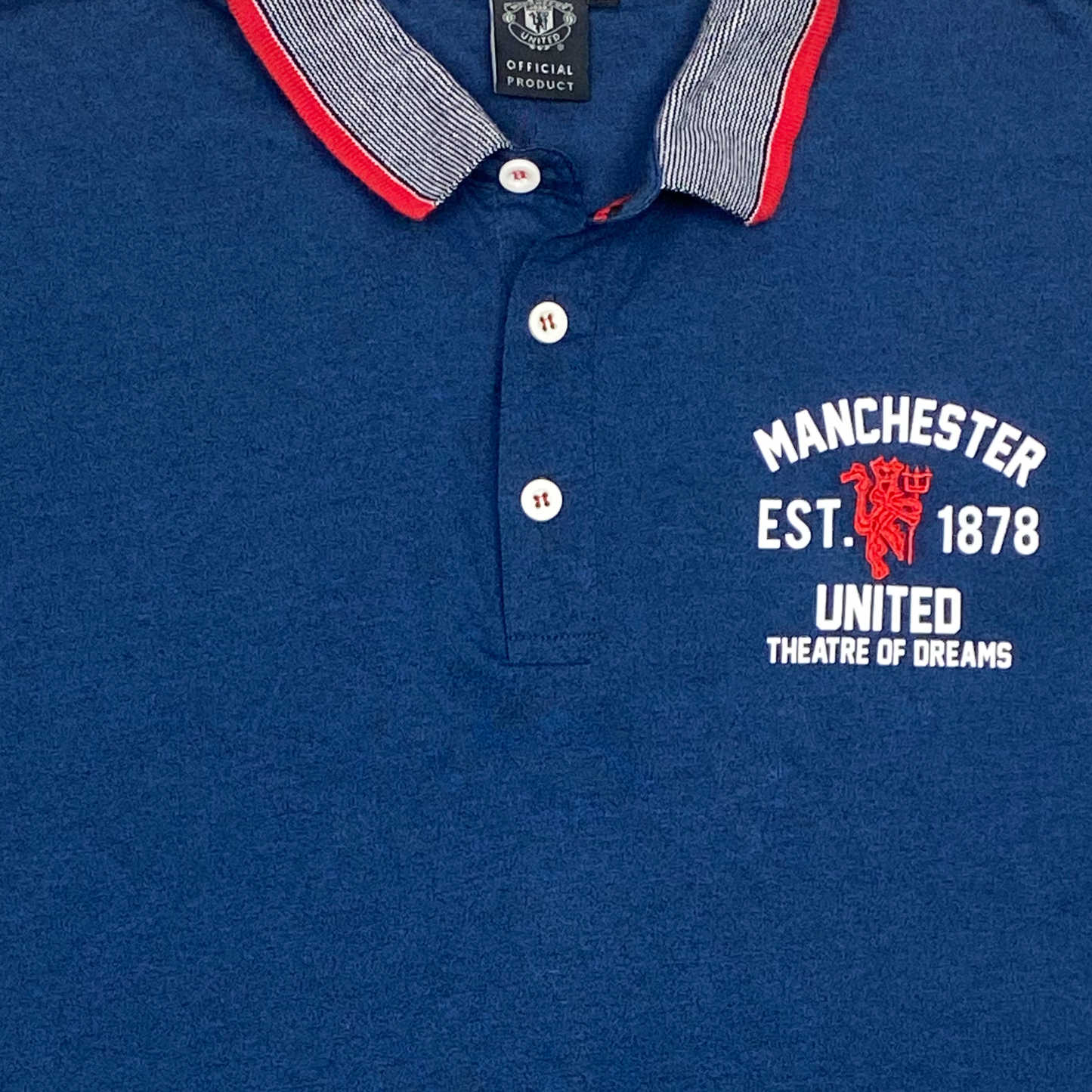 Manchester United Navy Polo Shirt | XXL