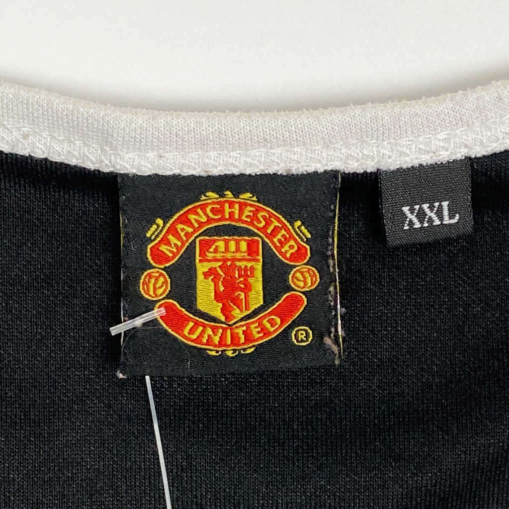 Manchester United Black T-Shirt | XXL