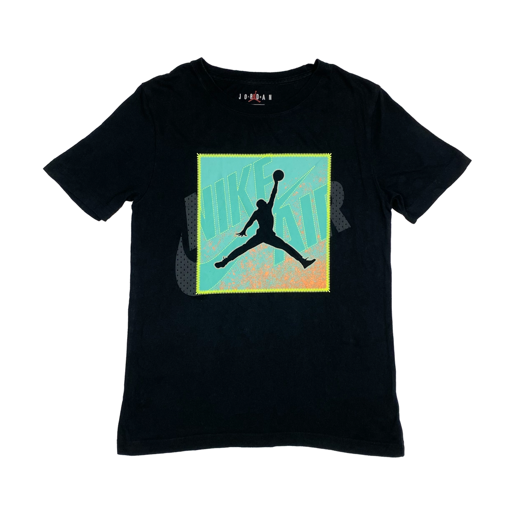 Black Nike Air Jordan T-Shirt | 10-11 Years