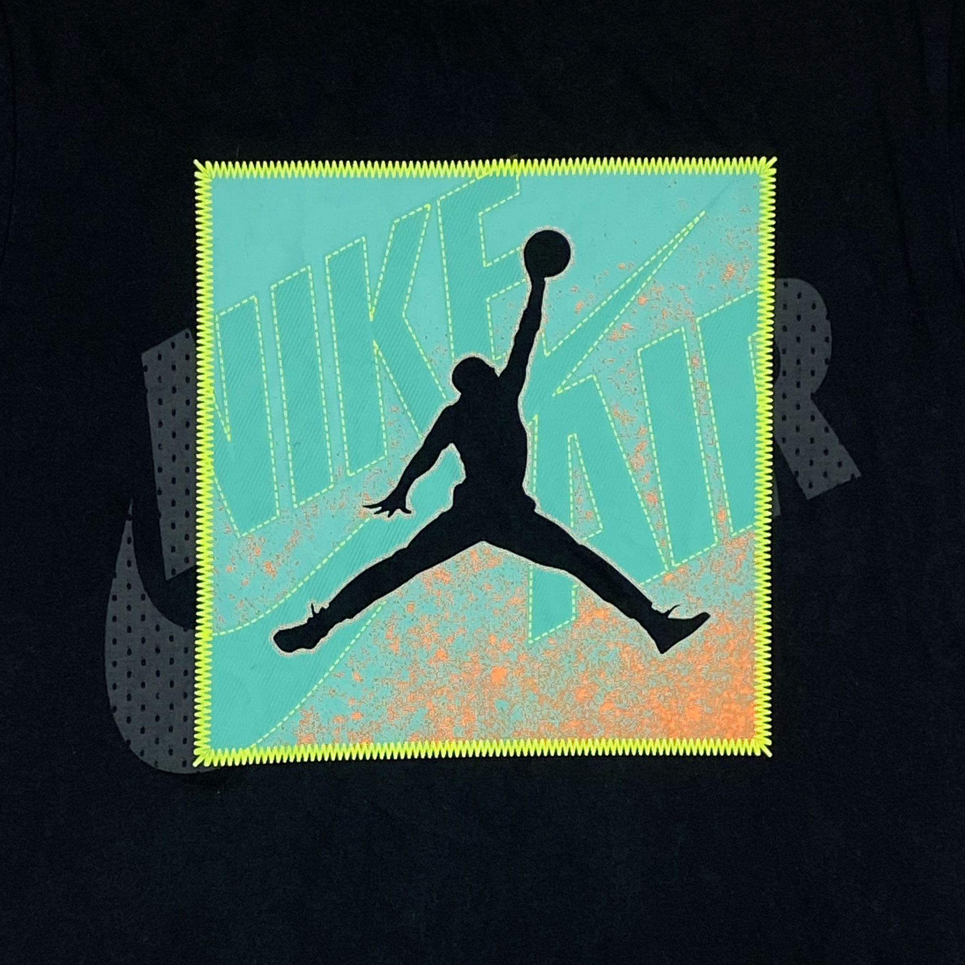 Black Nike Air Jordan T-Shirt | 10-11 Years