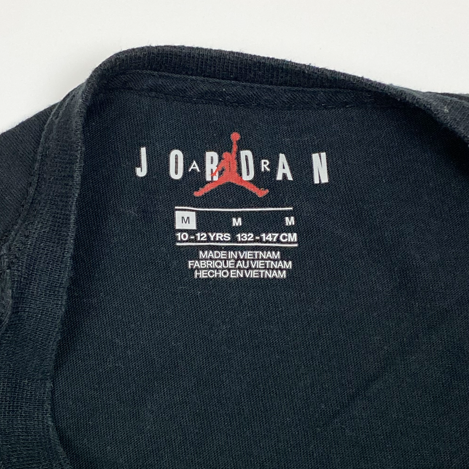Black Nike Air Jordan T-Shirt | 10-11 Years