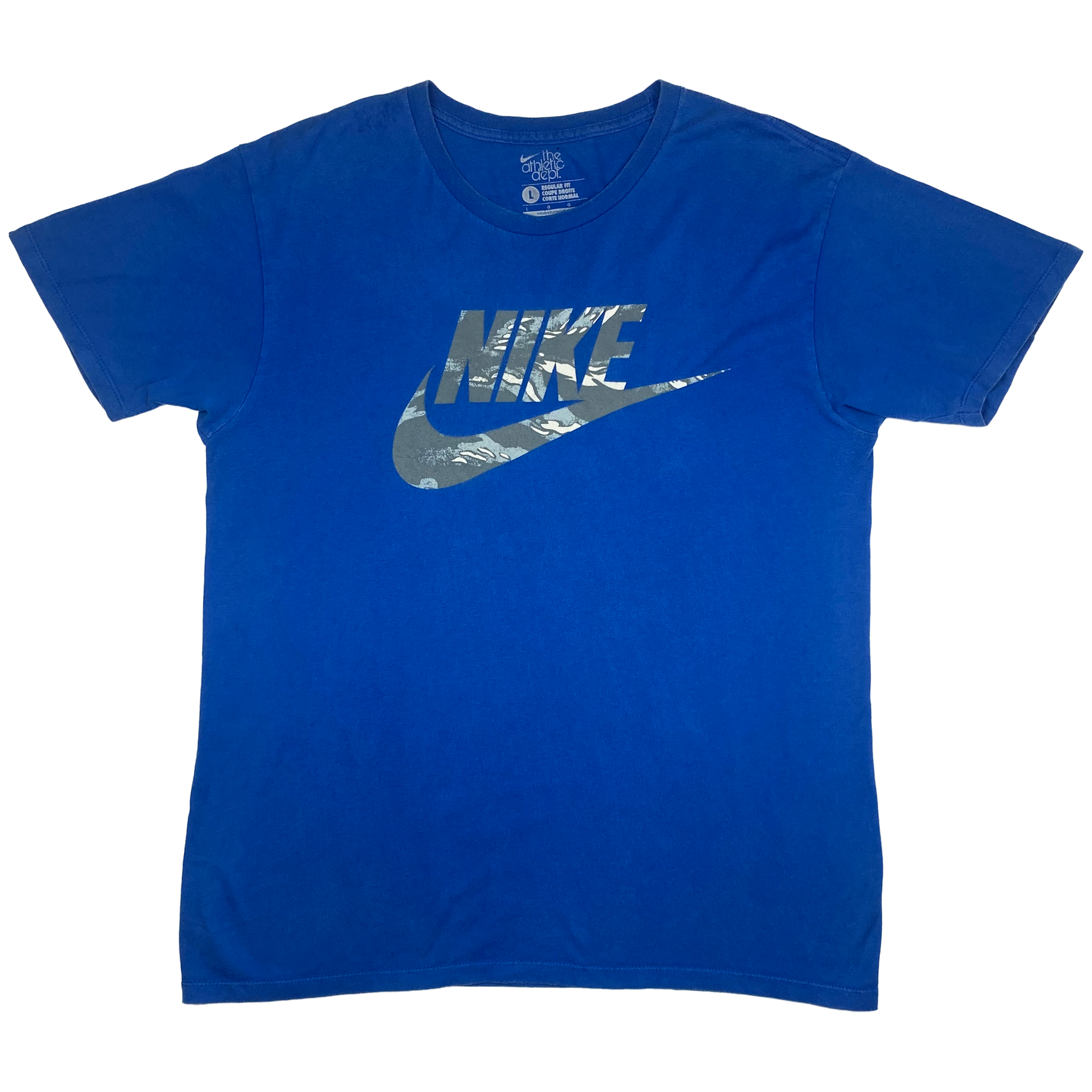 Nike Blue Athletic Department T-Shirt | Large