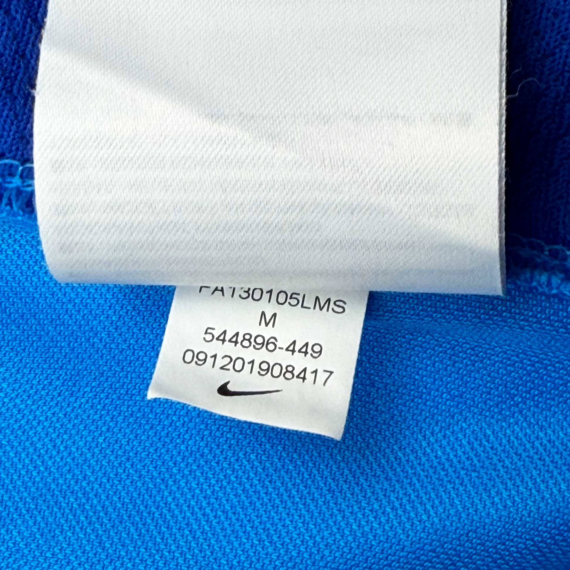 Nike Academy Blue Total 90 Training Shirt | Medium