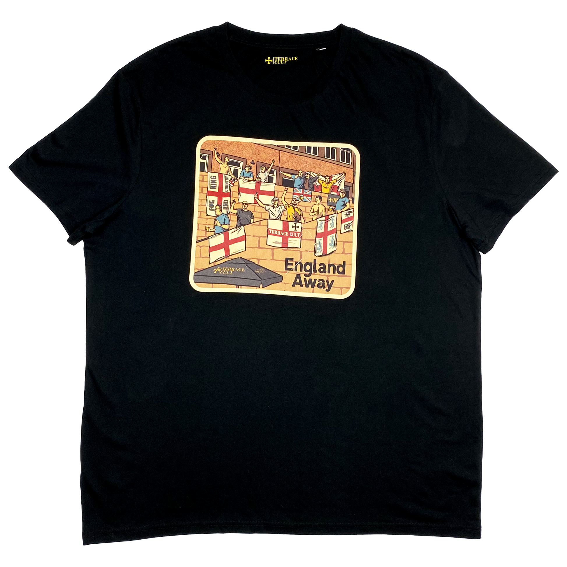 Terrace Cult England Away T-Shirt | XXXL