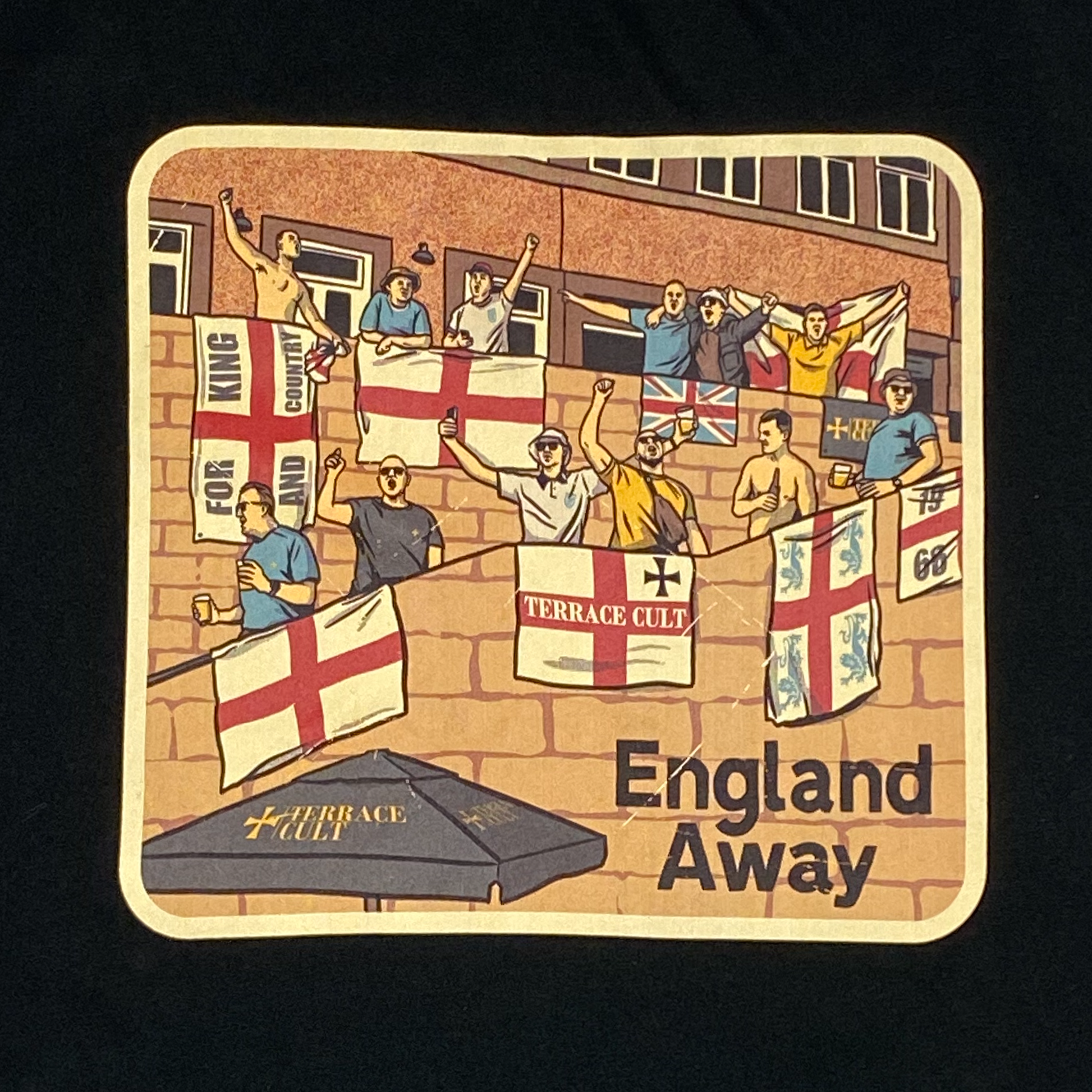Terrace Cult England Away T-Shirt | XXXL