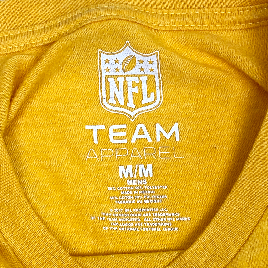 Green Bay Packers Yellow T-Shirt | Medium