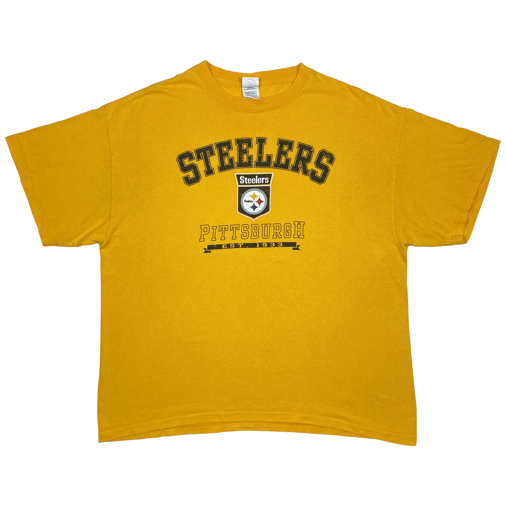 Pittsburgh Steelers Yellow T-Shirt | Extra Large