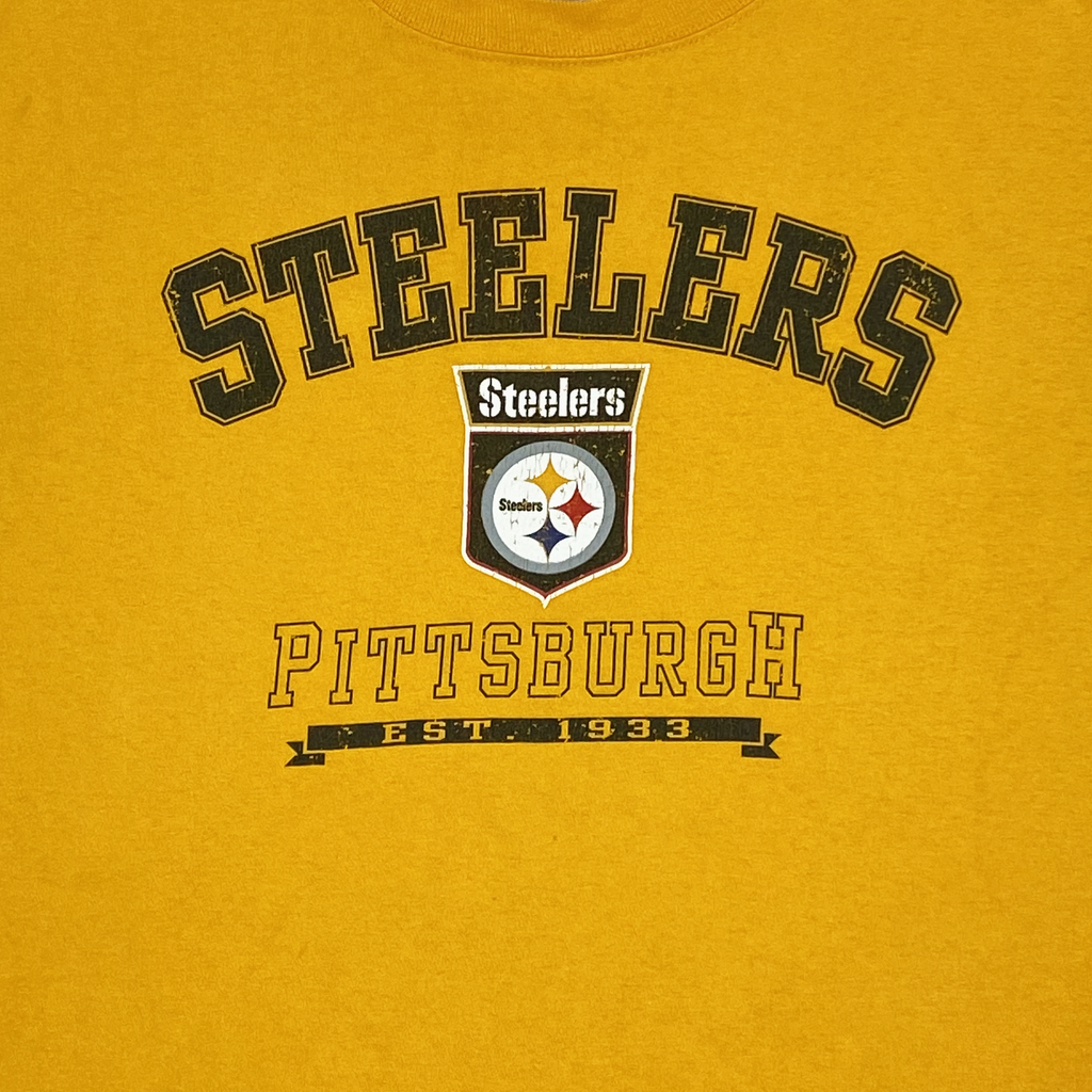 Pittsburgh Steelers Yellow T-Shirt | Extra Large