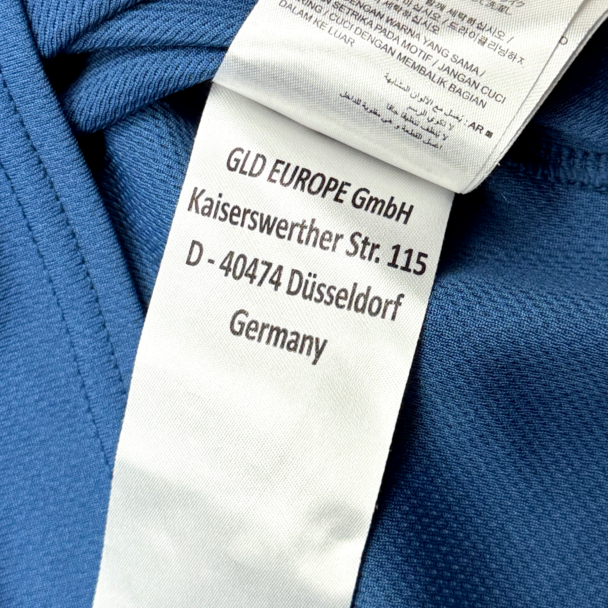 England Rugby Union Blue Polo Shirt | Small