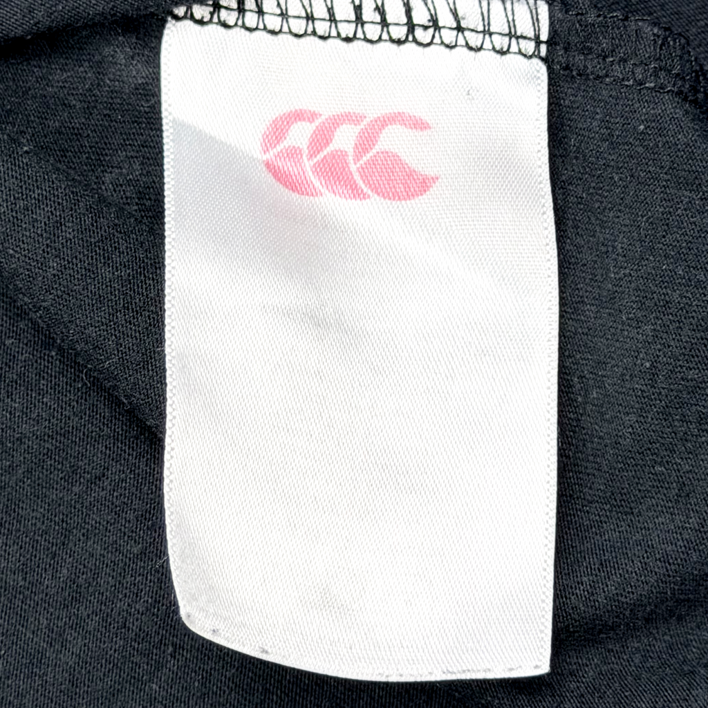 England Rugby Union Black and Red Canterbury T-Shirt | Extra Large