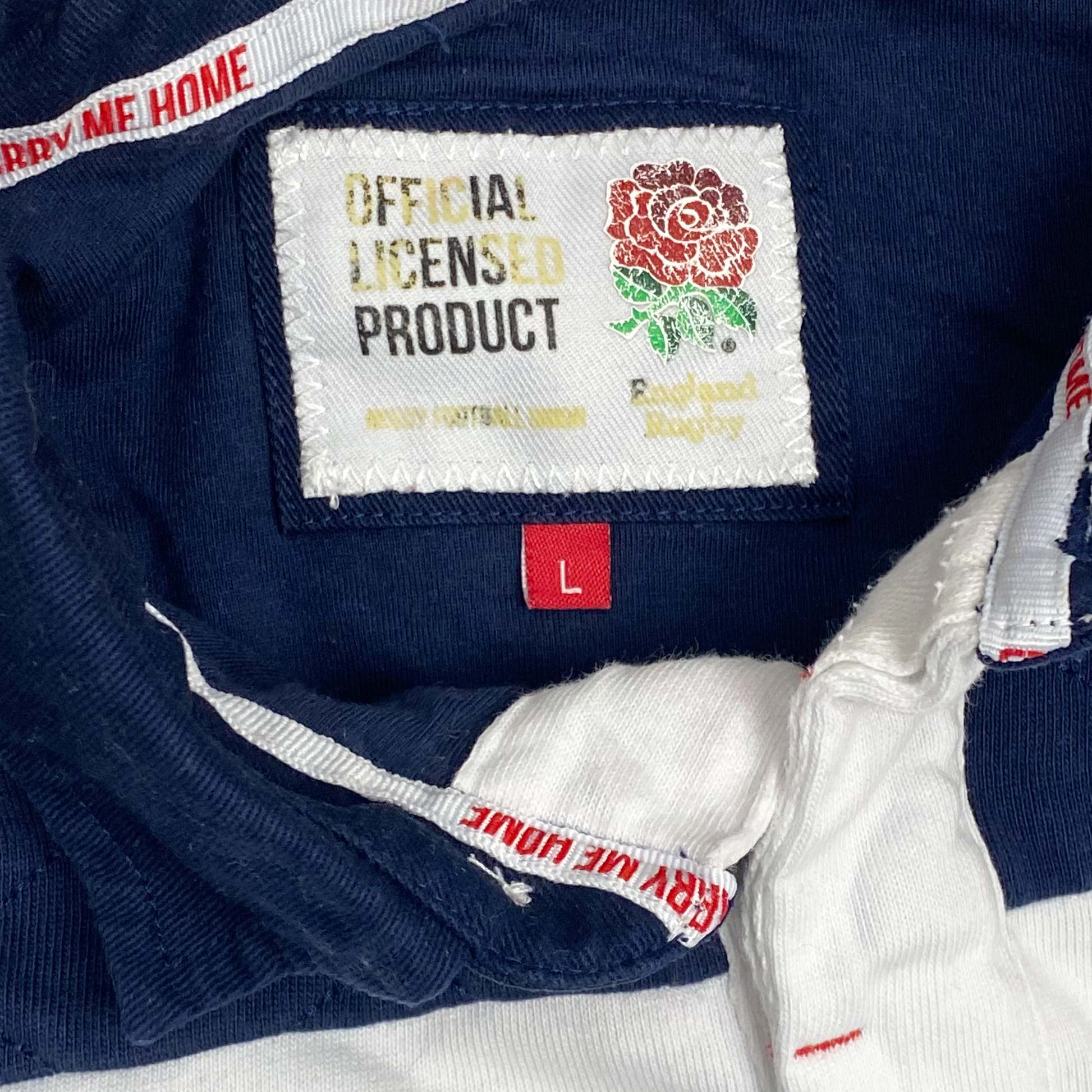 England Rugby Union Polo Shirt | Large