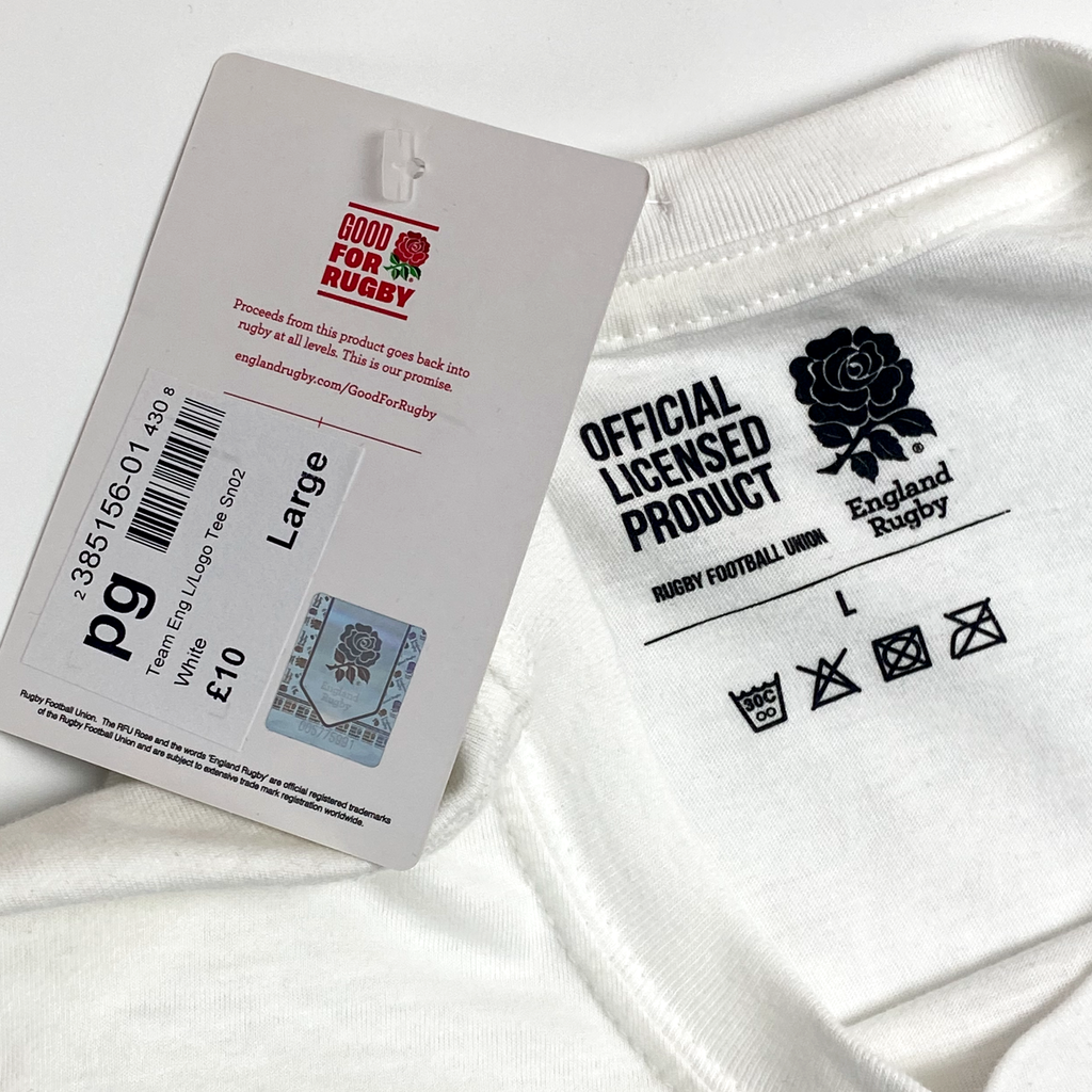 England Rugby Union Red Rose T-Shirt | Large