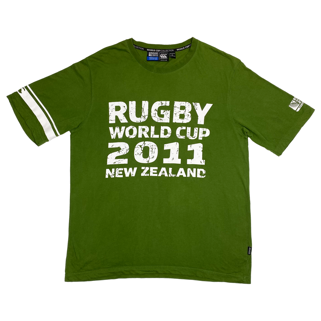Green 2011 Rugby World Cup T-Shirt | Large