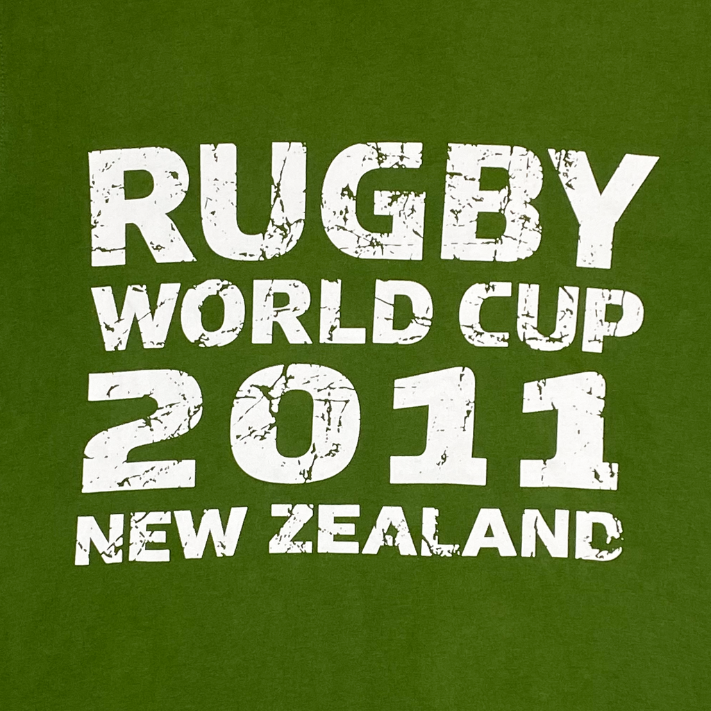 Green 2011 Rugby World Cup T-Shirt | Large
