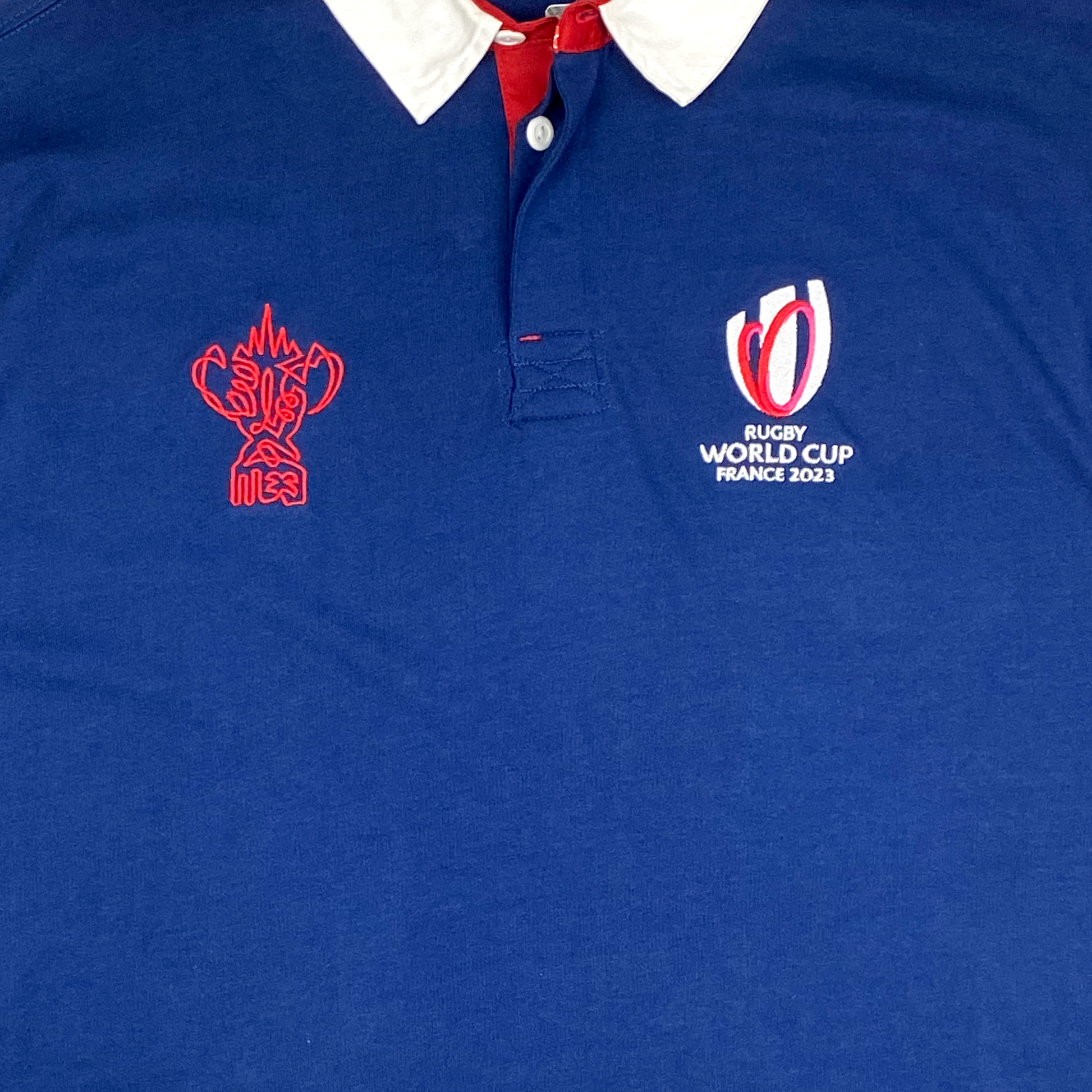Rugby World Cup 2023 Long-Sleeve Polo Shirt | 4XL