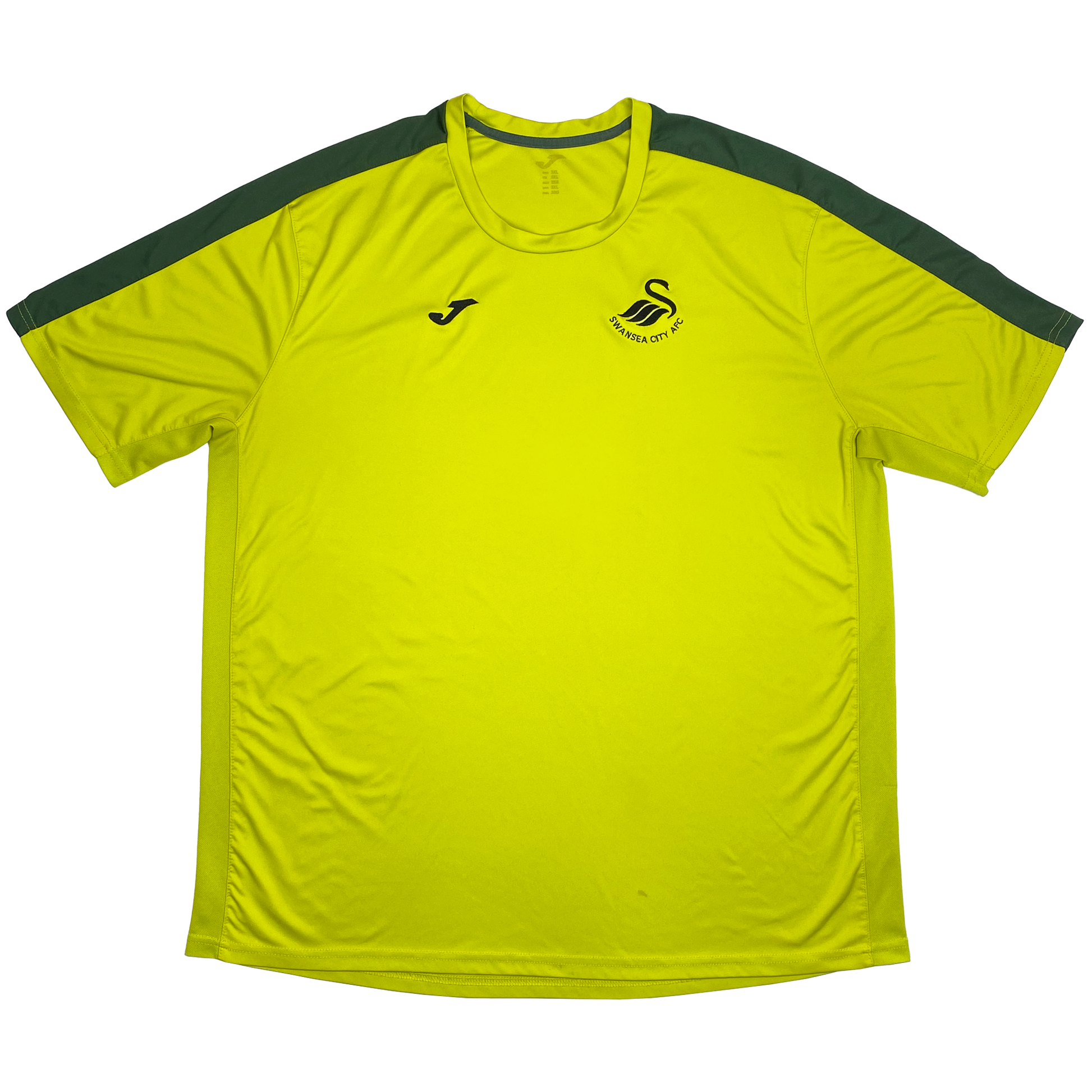 Swansea City Training Shirt Lime | XXXL