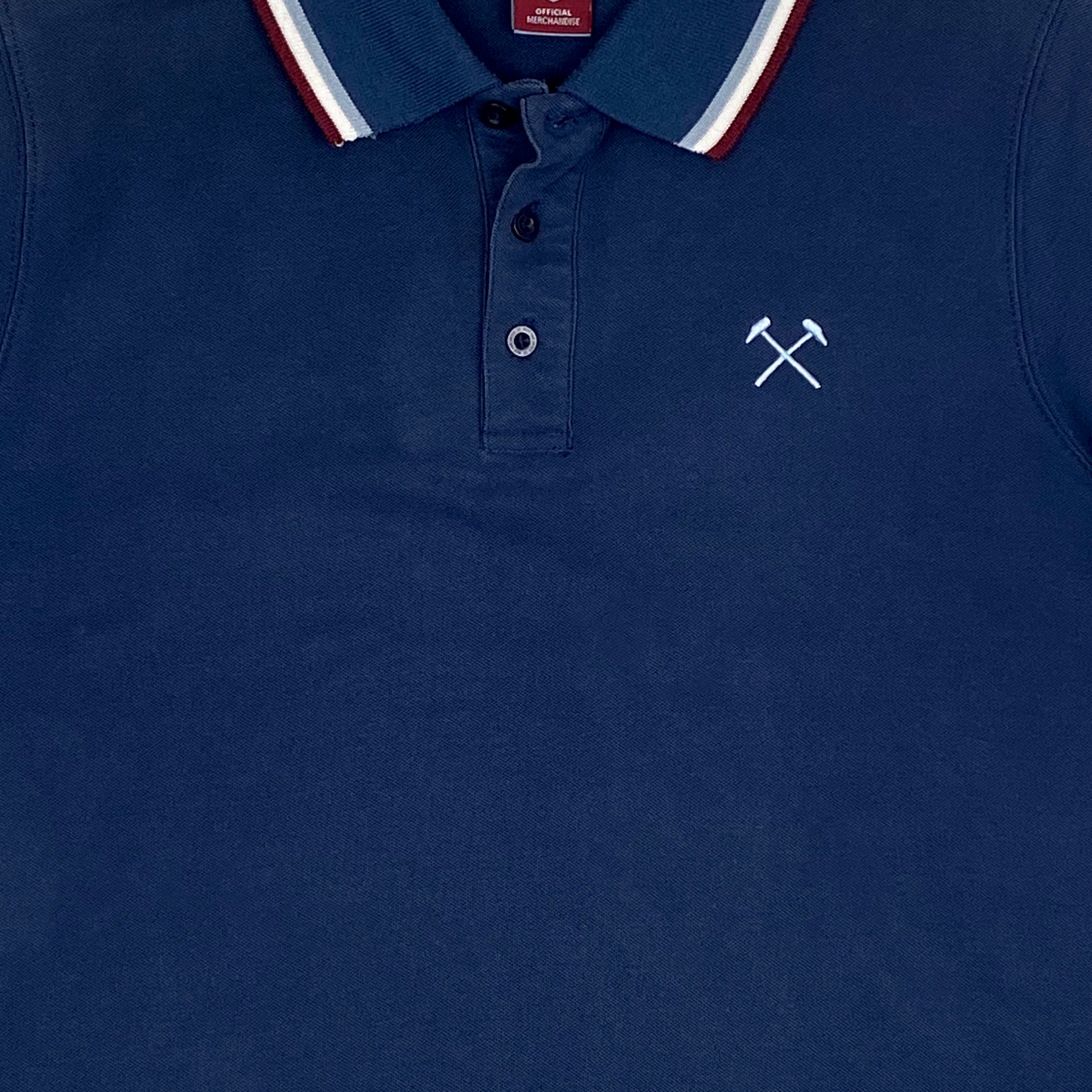 West Ham United Polo Shirt Navy | Small