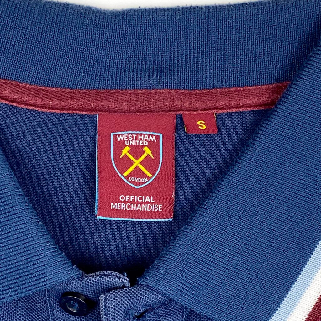 West Ham United Polo Shirt Navy | Small