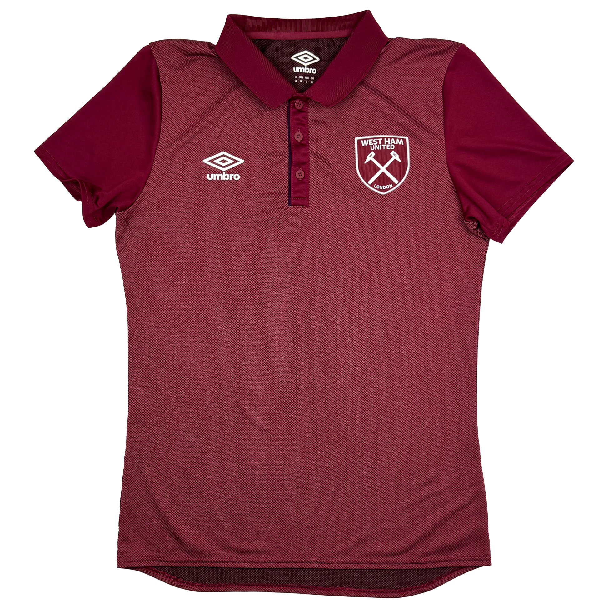 West Ham United Claret Performance Polo Shirt (2018-19) | Women's Medium