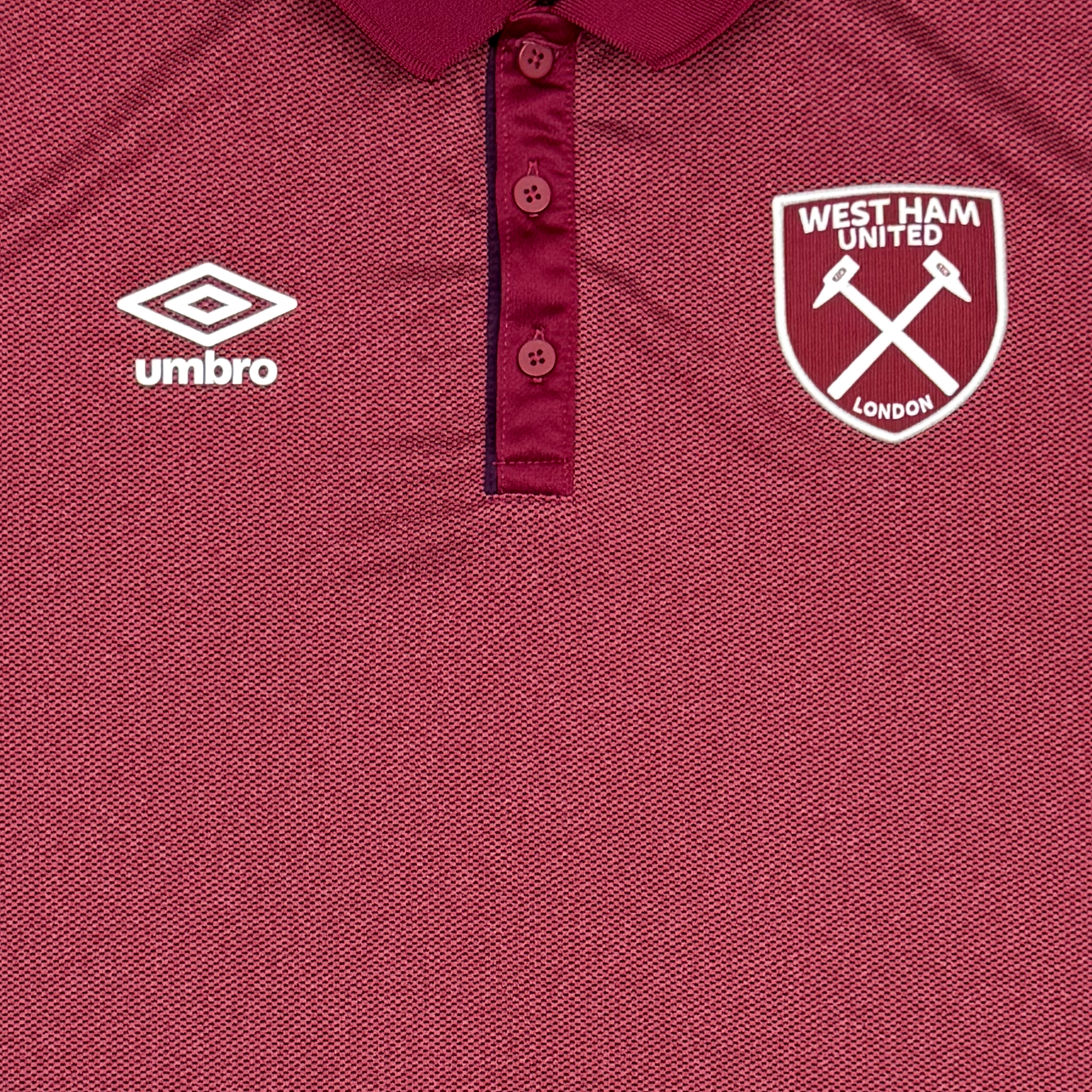 West Ham United Claret Performance Polo Shirt (2018-19) | Women's Medium