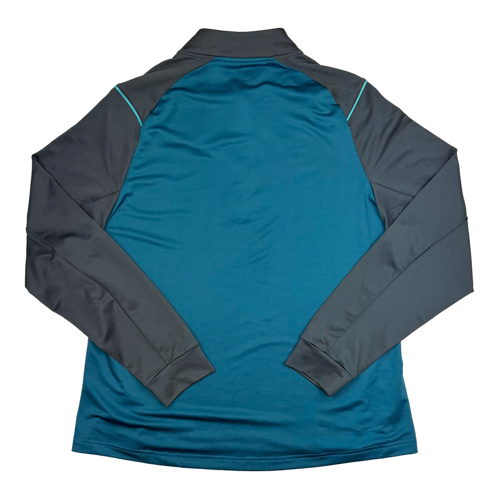 Newcastle Quarter-Zip Teal Drill Top (2022-23) | Women's Large