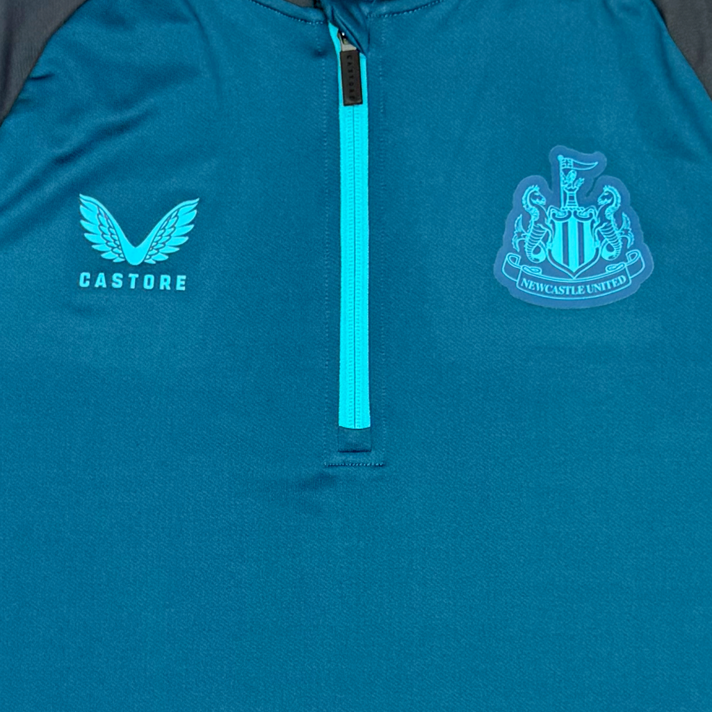Newcastle Quarter-Zip Teal Drill Top (2022-23) | Women's Large