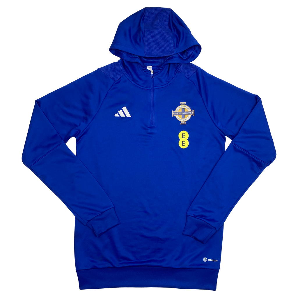 Northern Ireland Quarter-Zip Hooded Training Top | Small