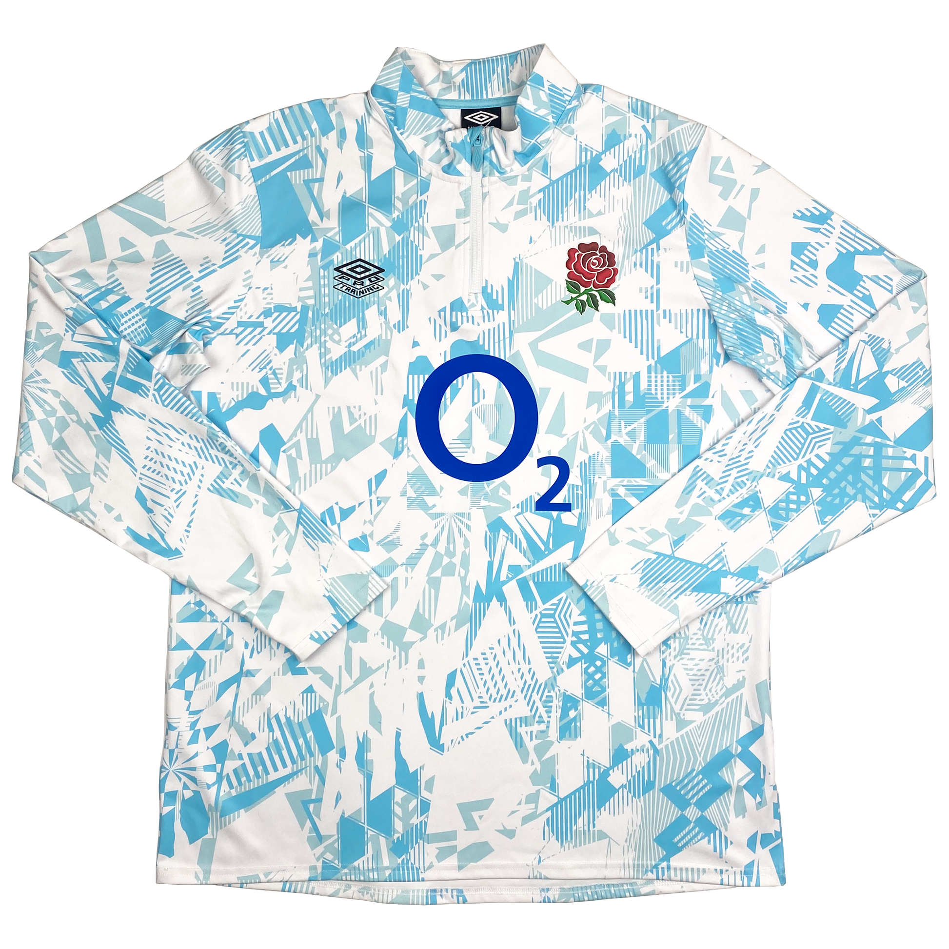 England Rugby Union Quarter-Zip Mid Layer (2024) | XXXL