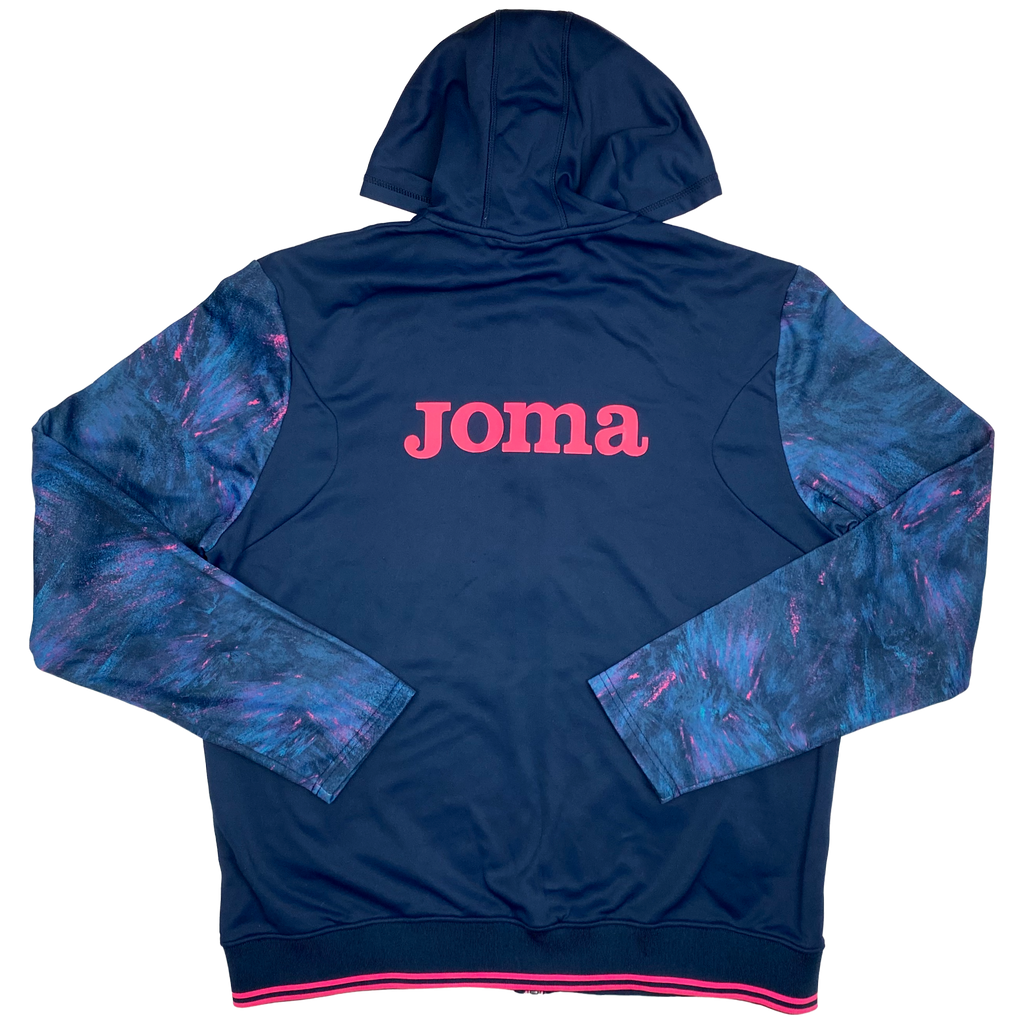 Swansea City Full-Zip Hooded Training Top Navy & Pink | XXL