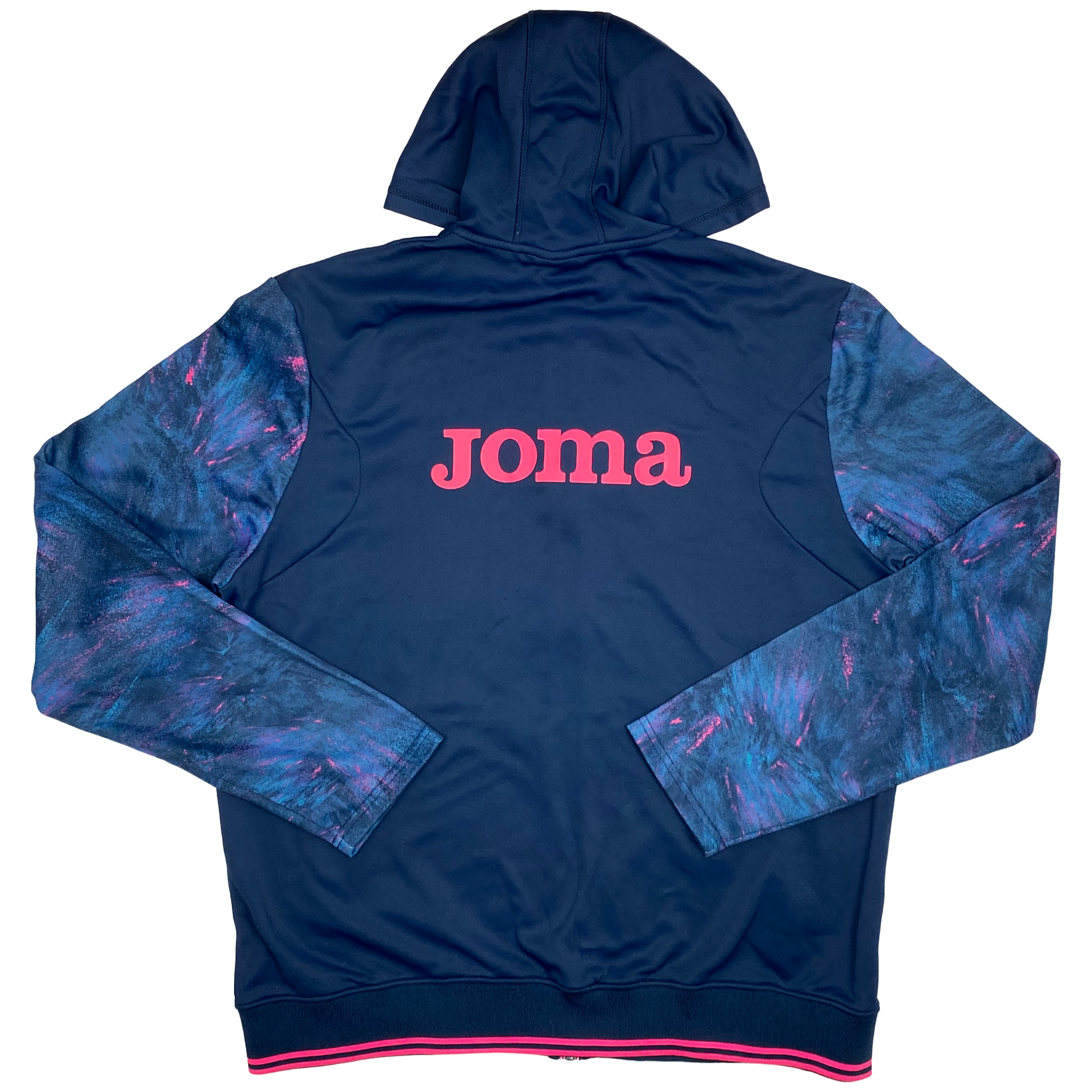 Swansea City Full-Zip Hooded Training Top Navy & Pink | XXL