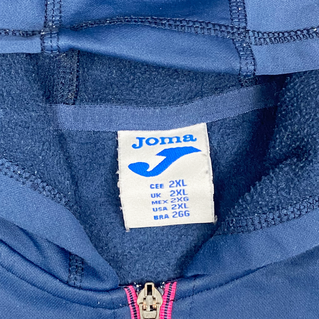 Swansea City Full-Zip Hooded Training Top Navy & Pink | XXL