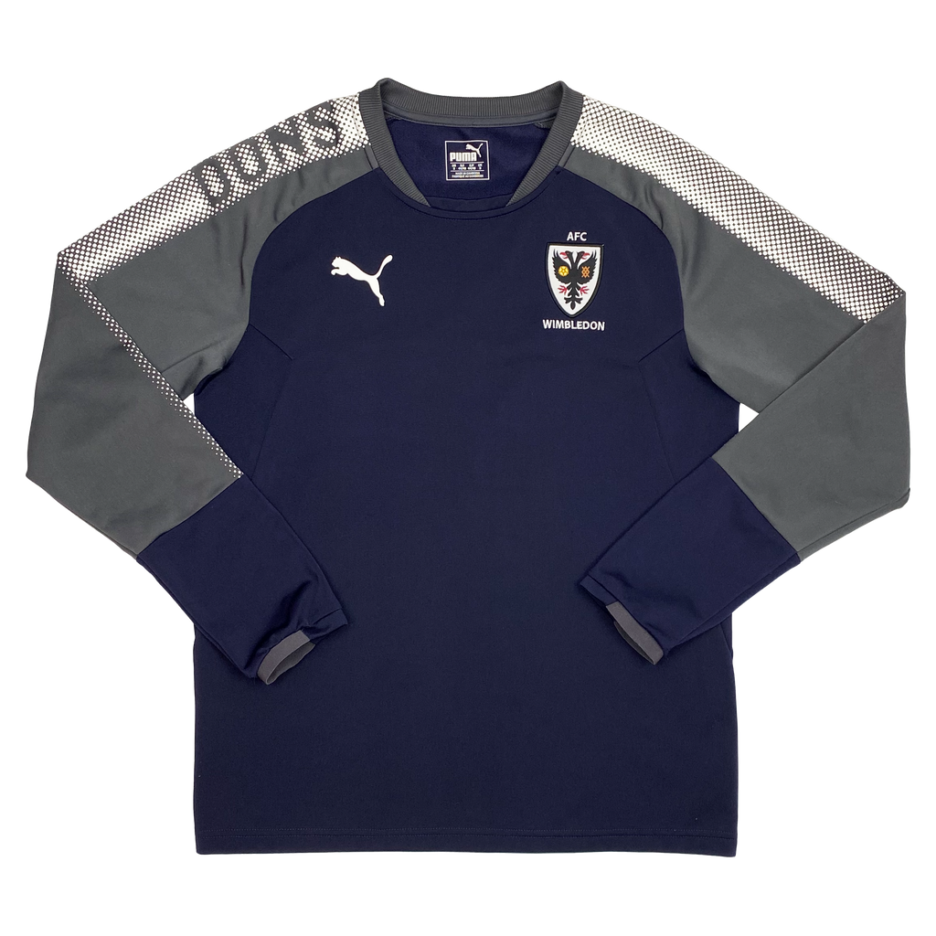 AFC Wimbledon Training Sweatshirt (2017-18) | Small