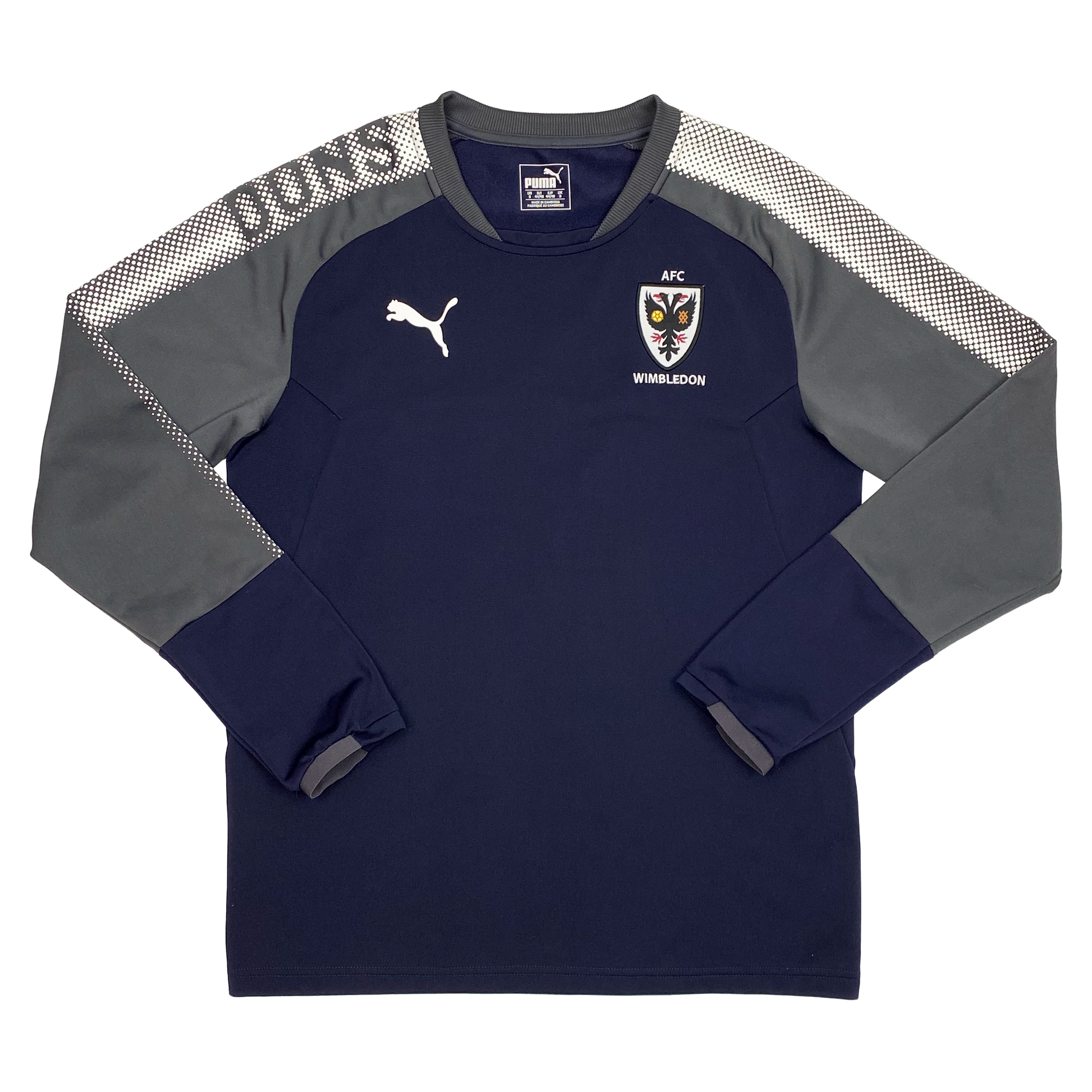 AFC Wimbledon Training Sweatshirt (2017-18) | Small
