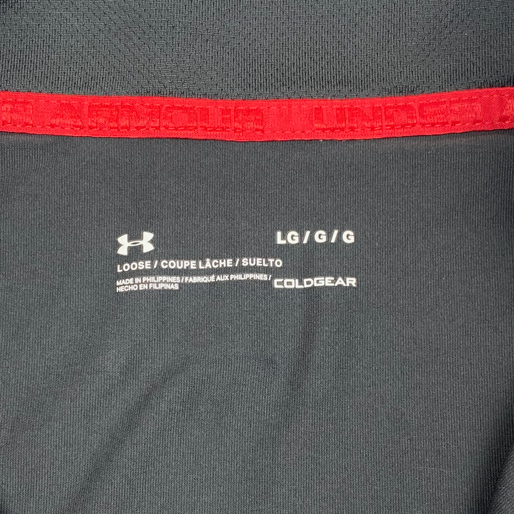 Wales Rugby Union Grey Quarter-Zip Training Top | Large