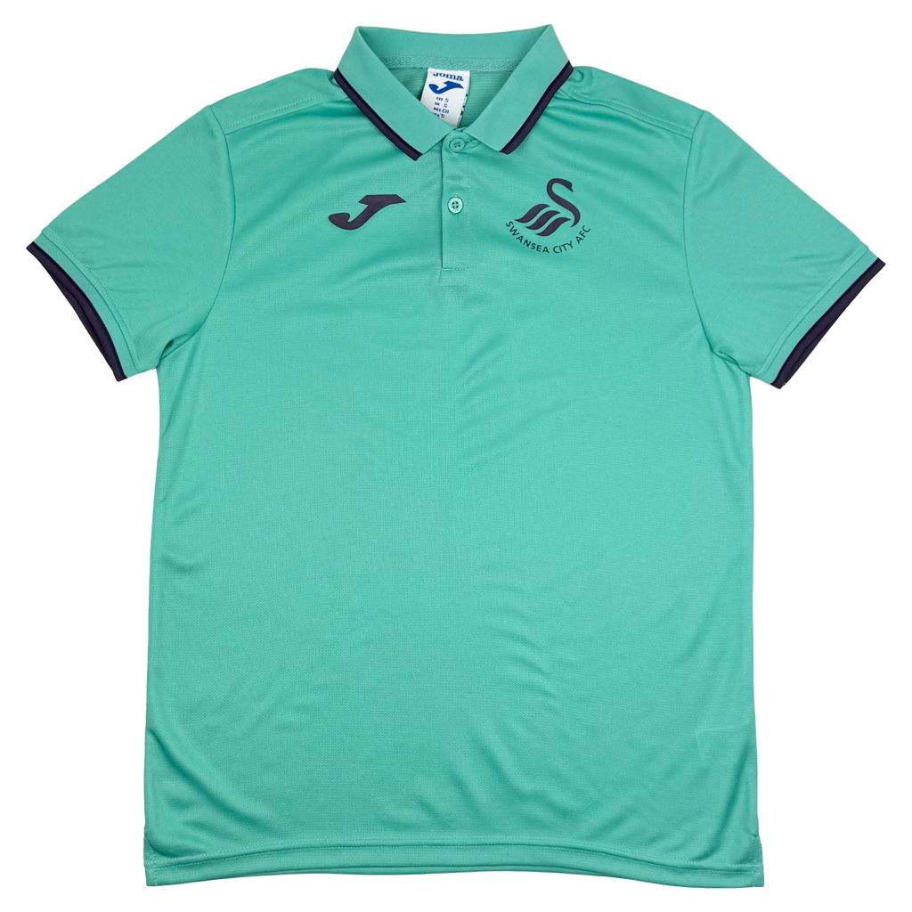 Swansea City Turquoise Training Polo (2020-21) | Small