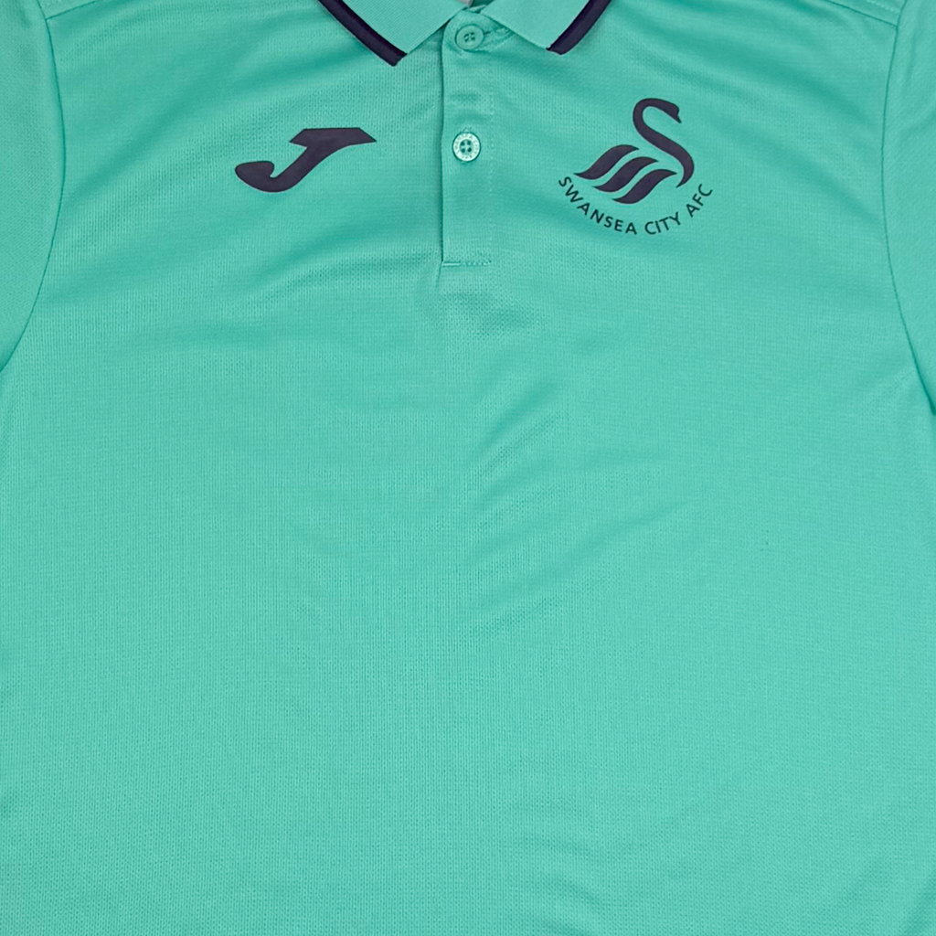 Swansea City Turquoise Training Polo (2020-21) | Small