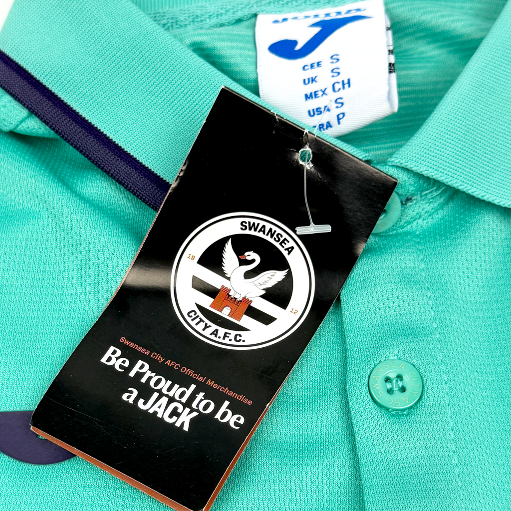 Swansea City Turquoise Training Polo (2020-21) | Small