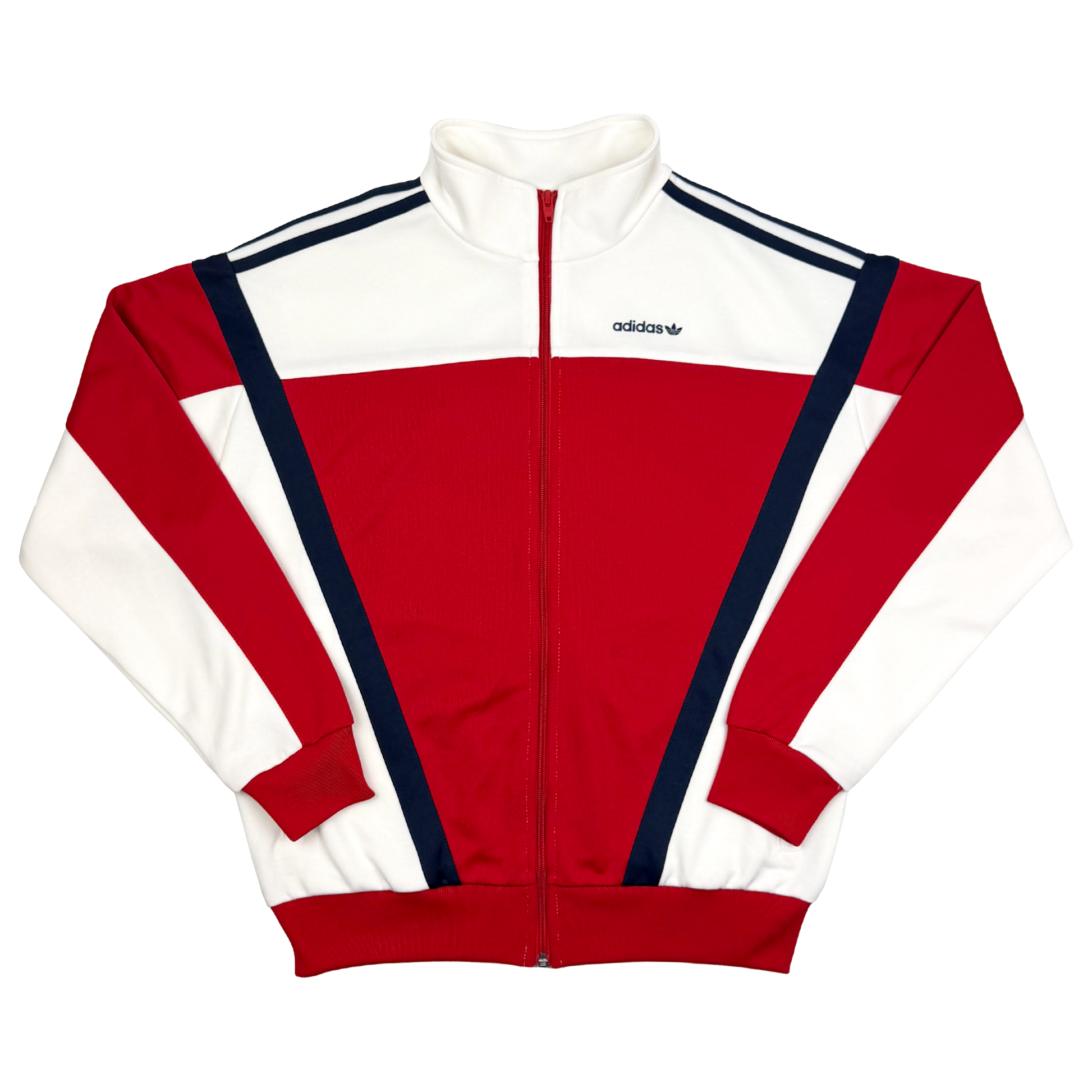 Adidas Originals Red White Blue Track Jacket | Small