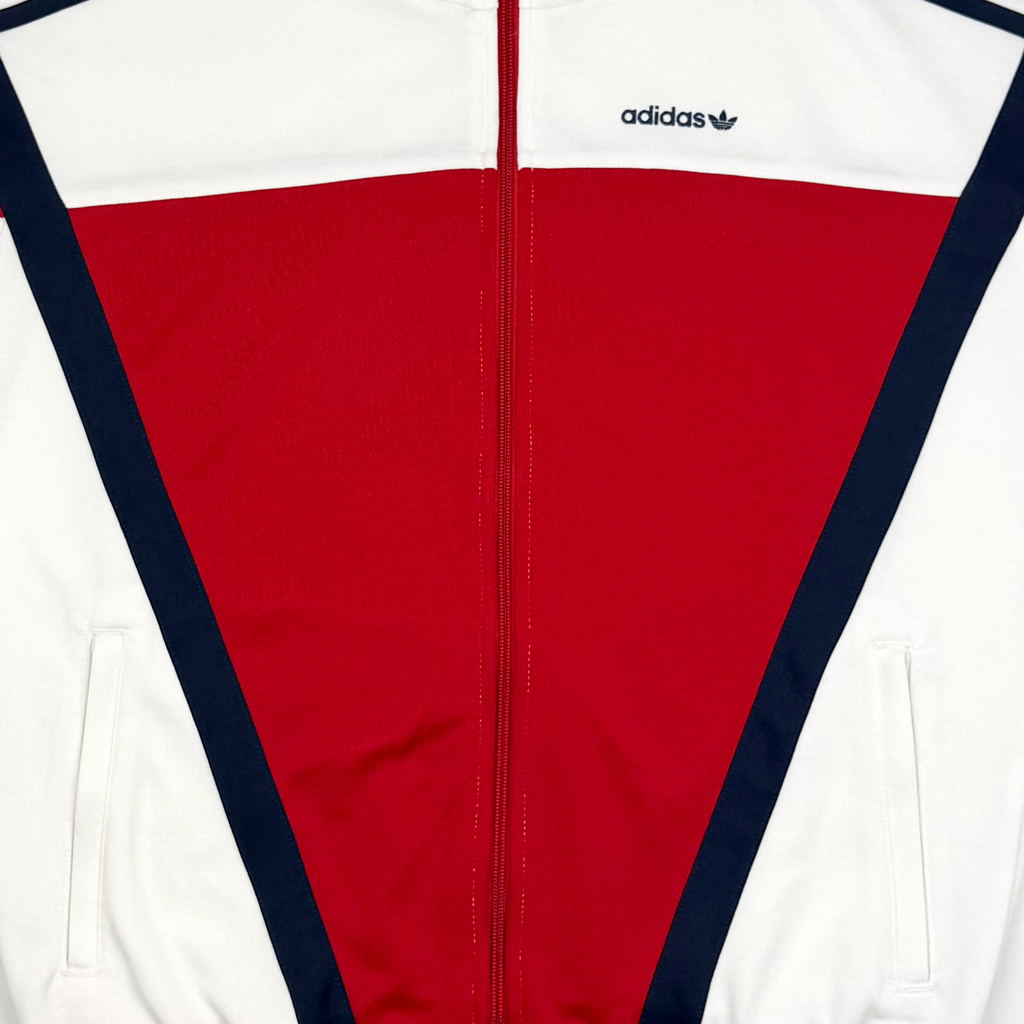 Adidas Originals Red White Blue Track Jacket | Small