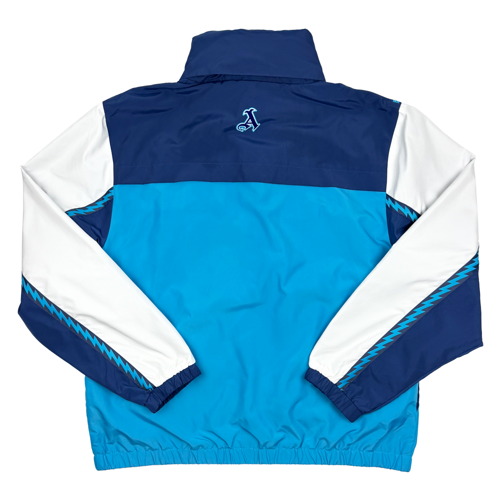 Arsenal Quarter-Zip Panel Jacket Blue | Medium