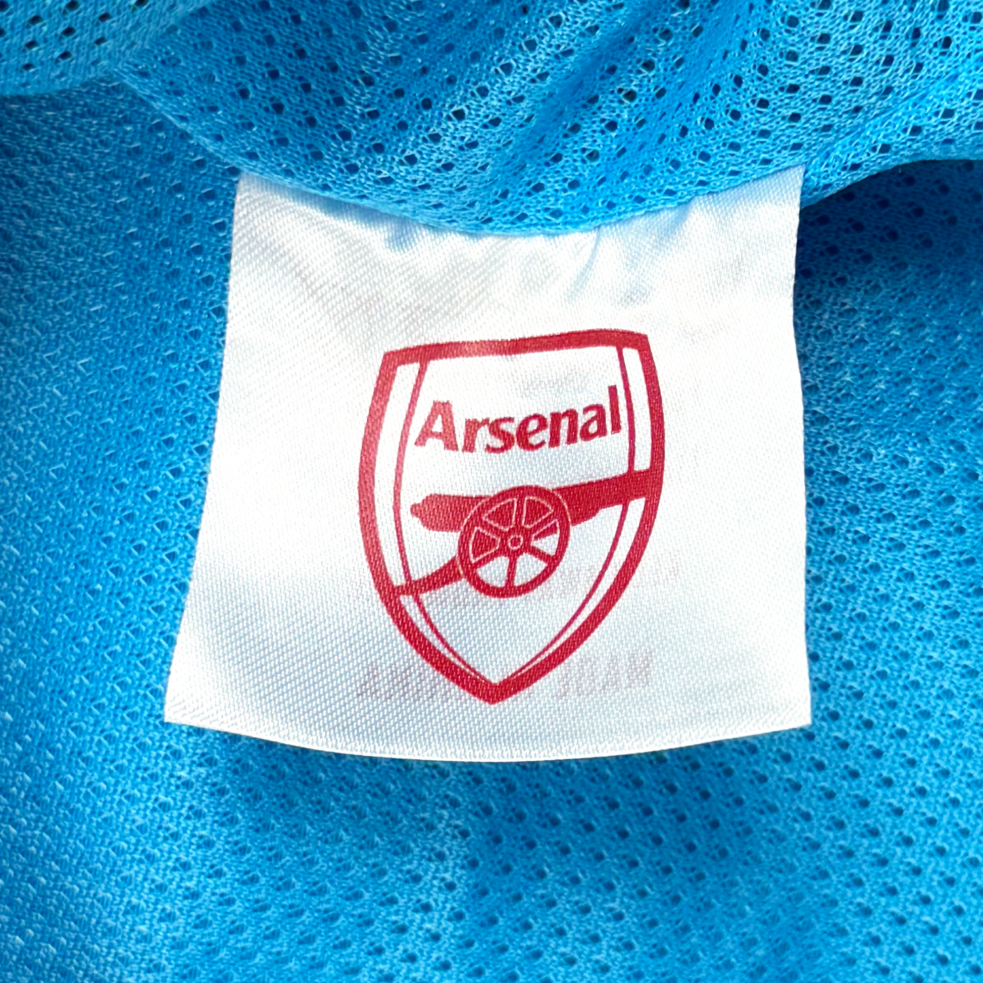 Arsenal Quarter-Zip Panel Jacket Blue | Medium