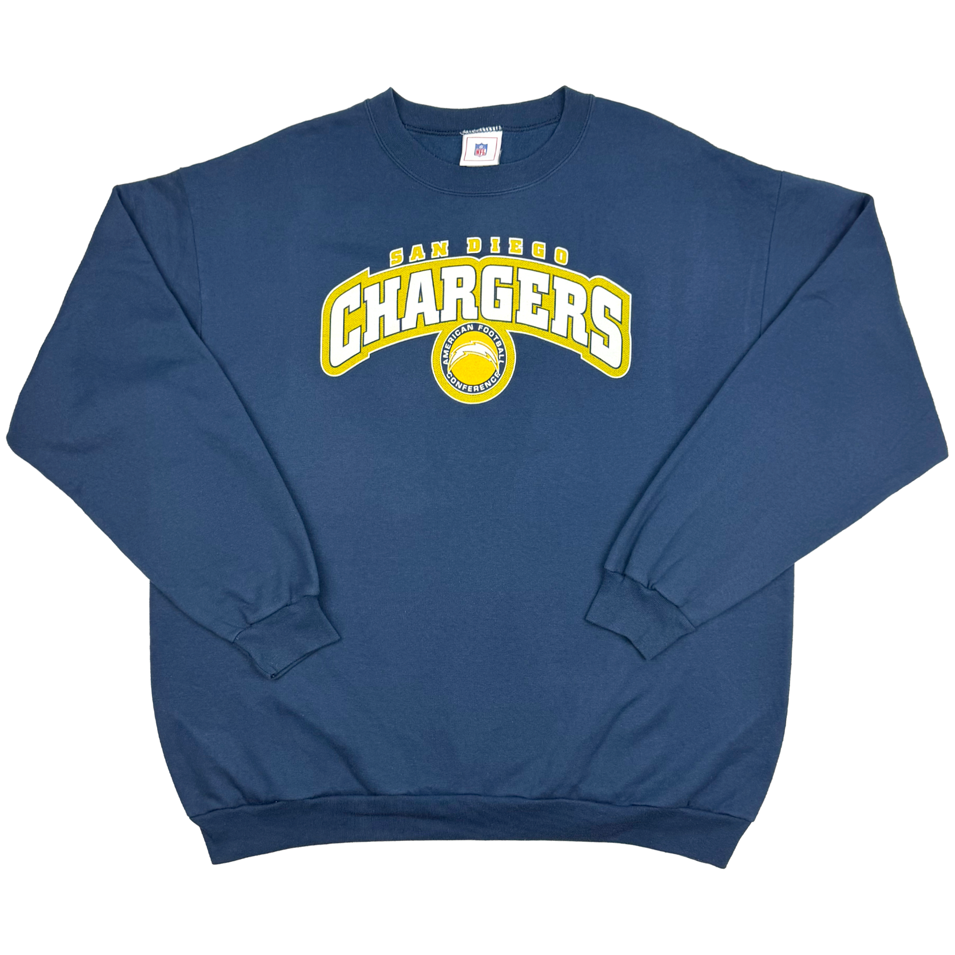 San Diego Chargers Navy Blue Sweatshirt | Extra Large