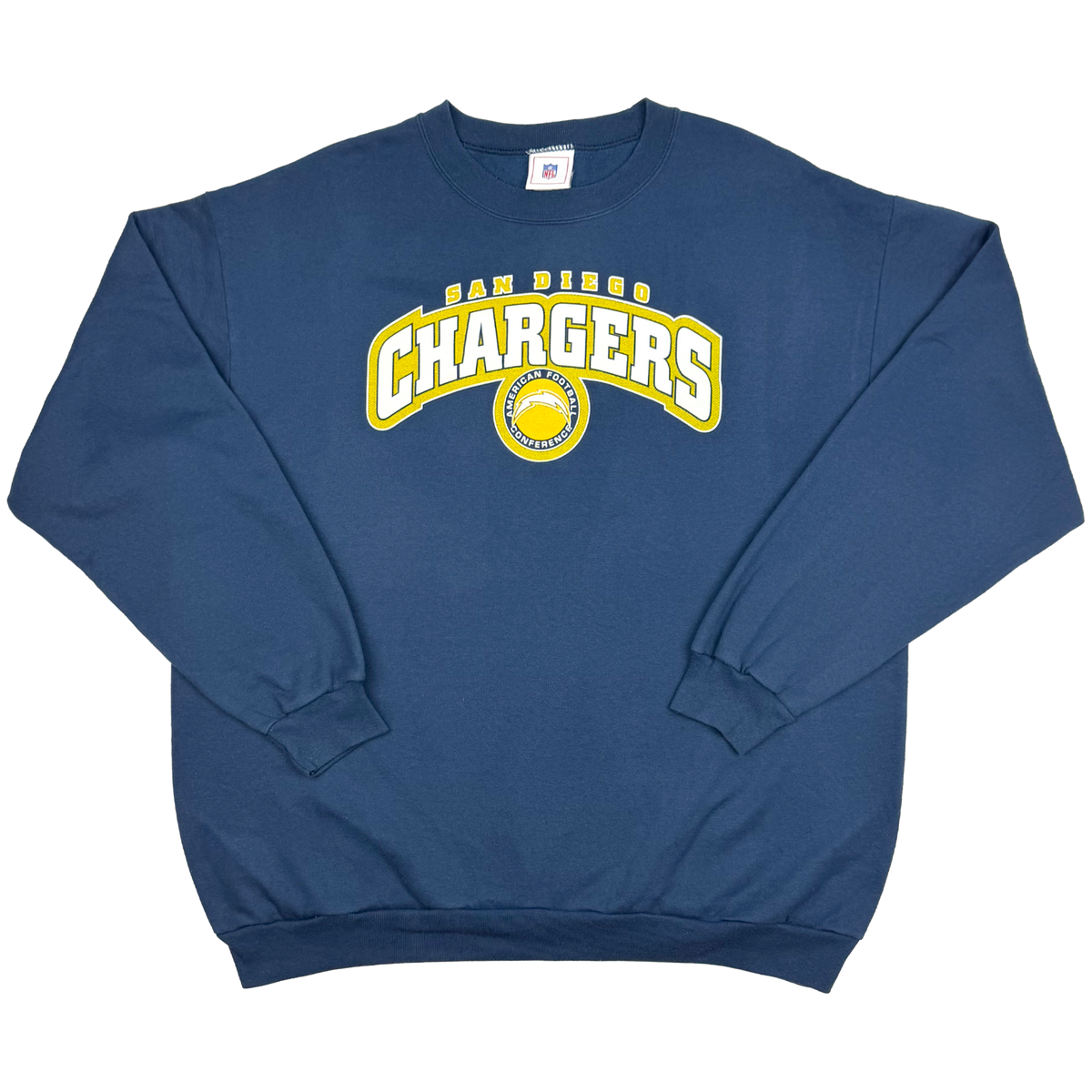 San Diego Chargers Navy Blue Sweatshirt | Extra Large