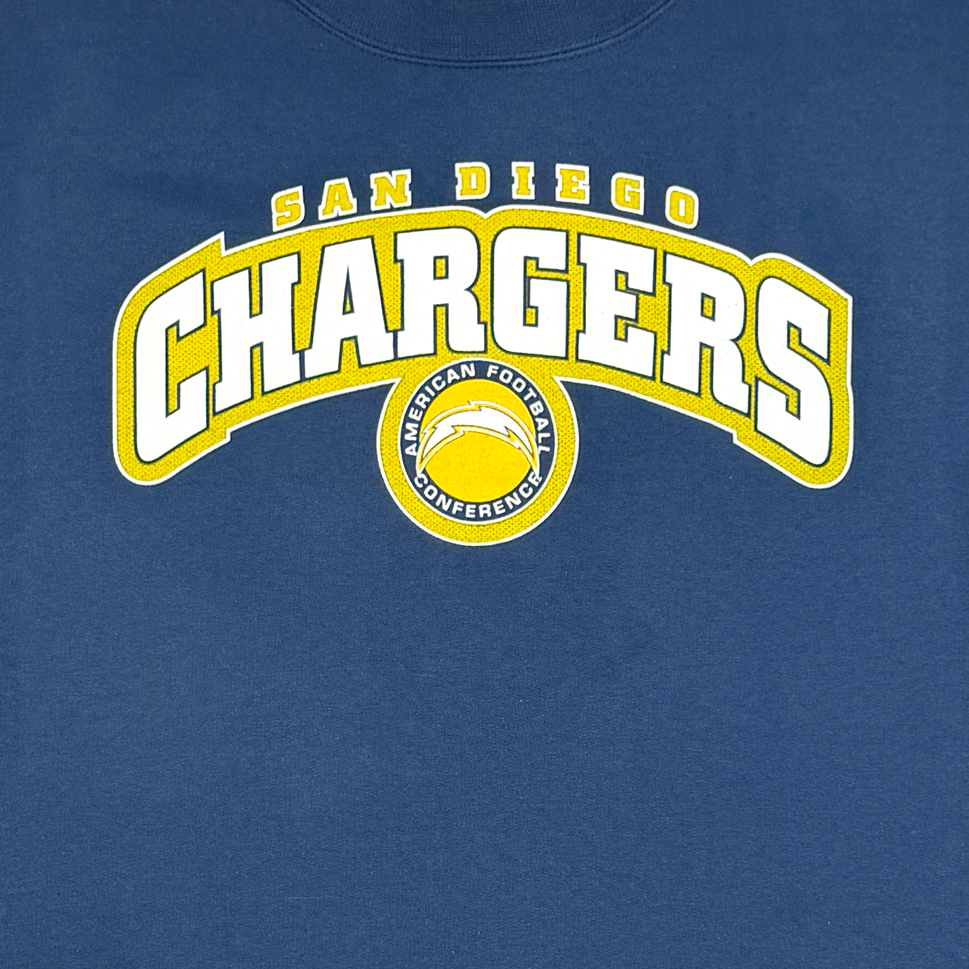 San Diego Chargers Navy Blue Sweatshirt | Extra Large