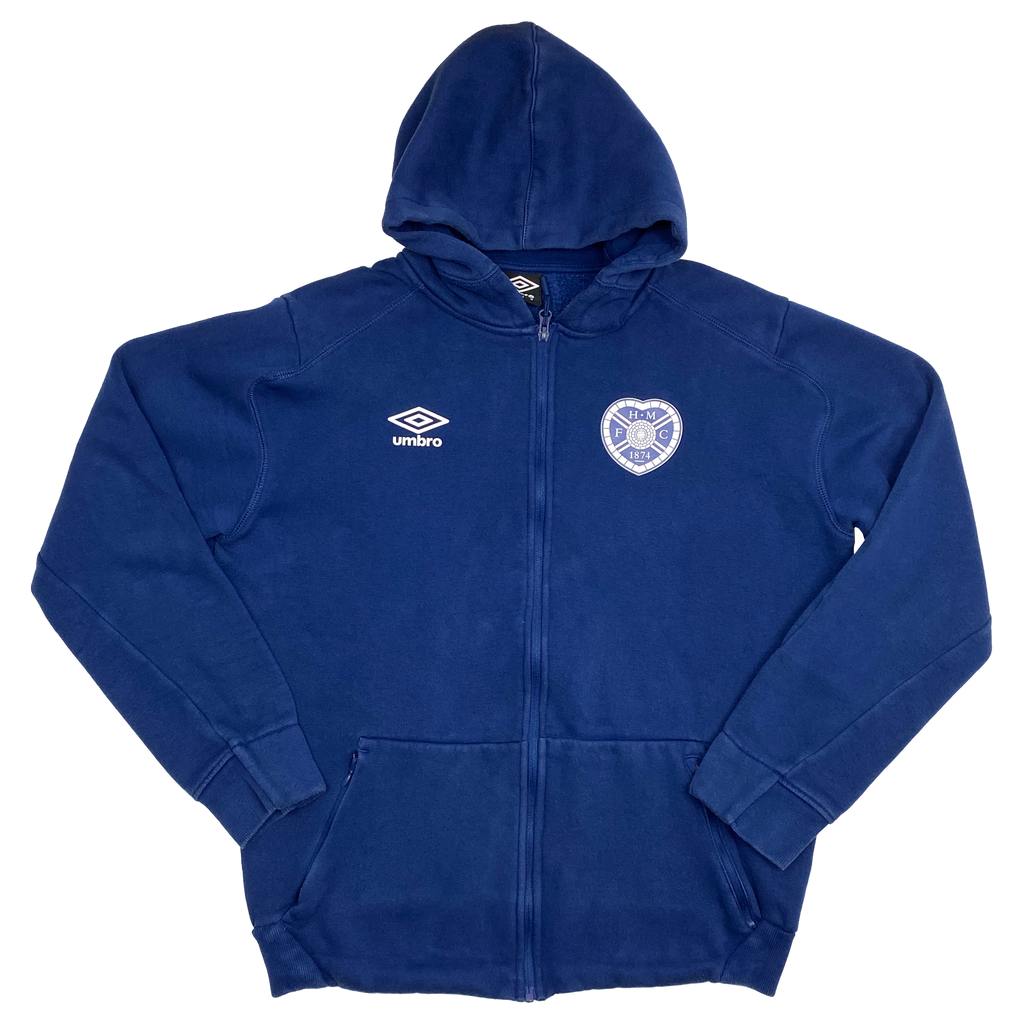 Heart of Midlothian Full-Zip Hoodie Navy | Medium