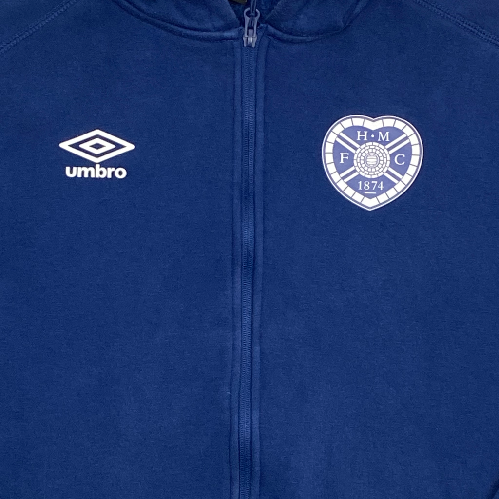 Heart of Midlothian Full-Zip Hoodie Navy | Medium